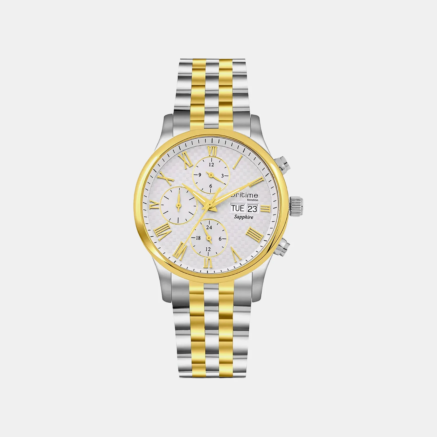 Imperion Men Automatic Silver Dial Analog Metal Watch 247-M11404