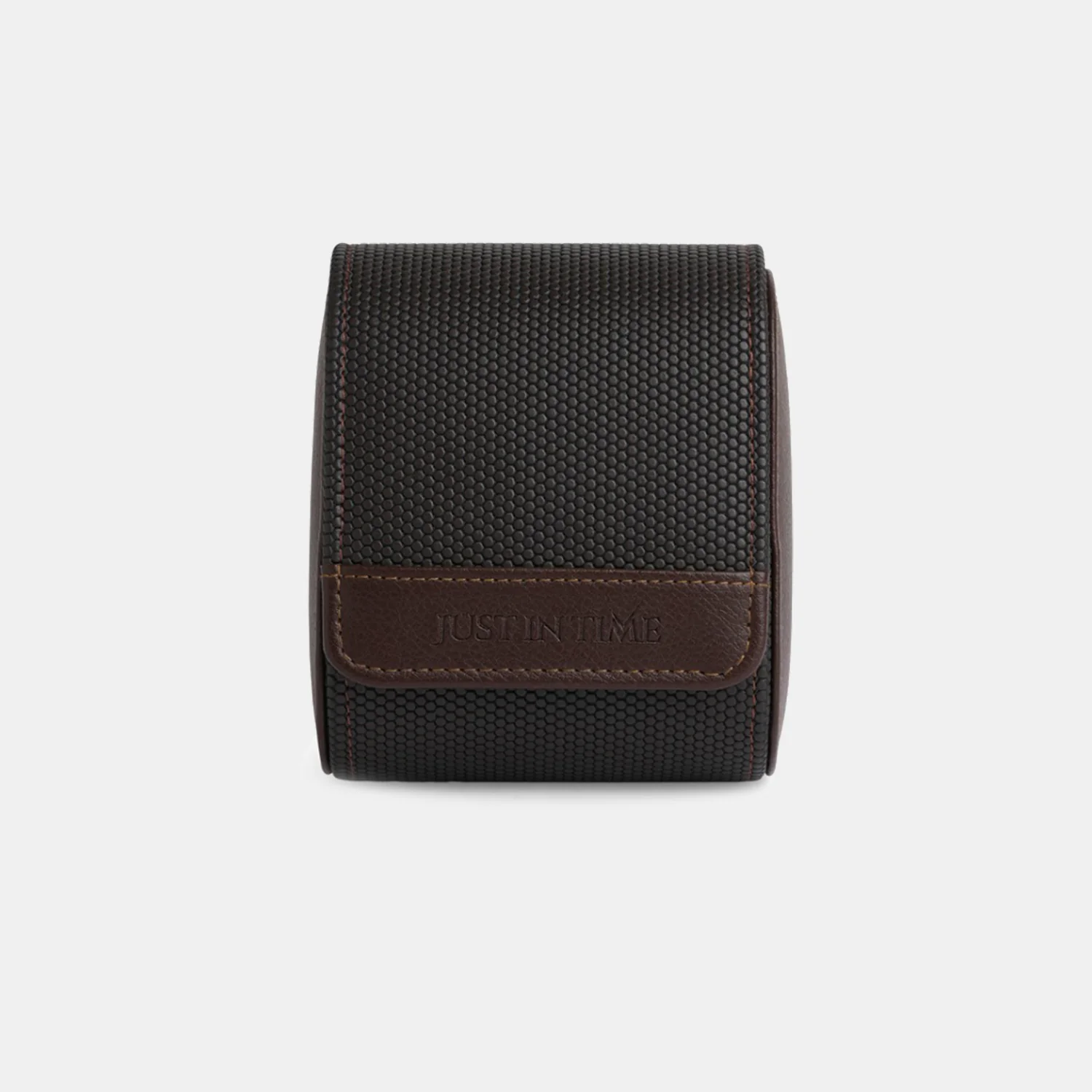 Brown Leather Single Watch Pod