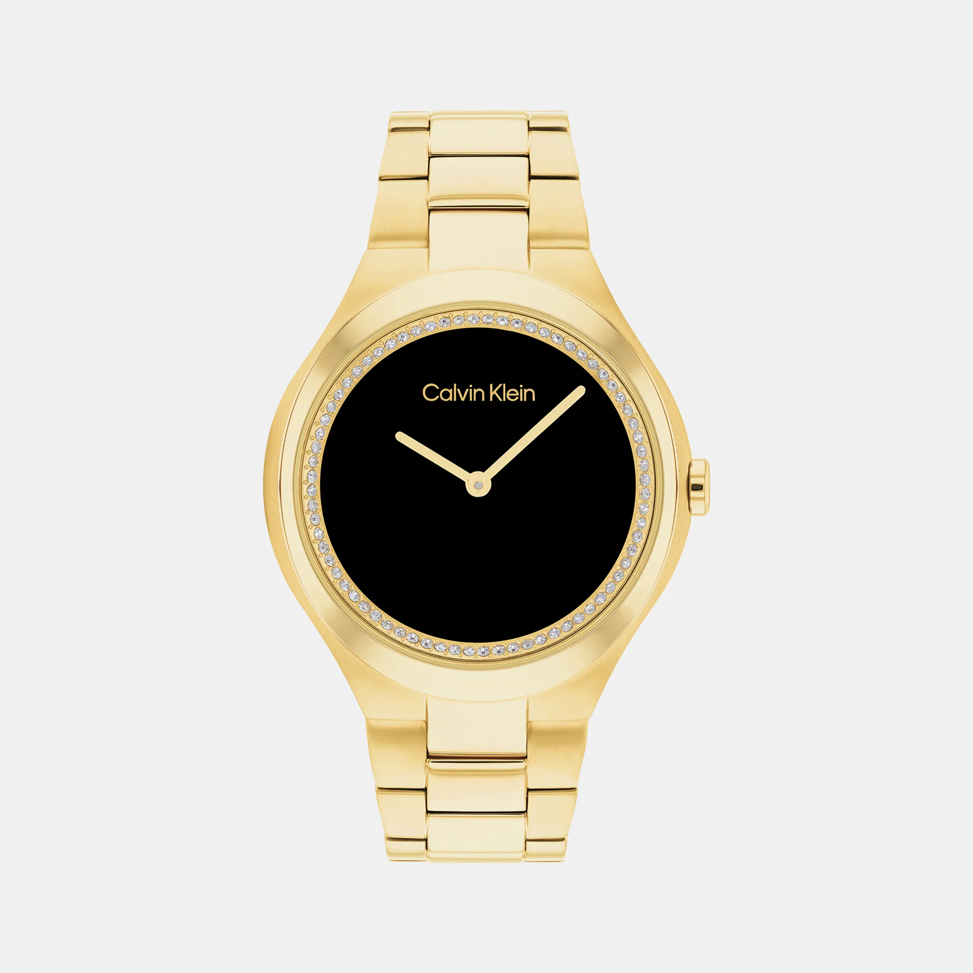 Admire Women Quartz Black Dial Analog Stainless Steel Watch 25200367 - Image 2