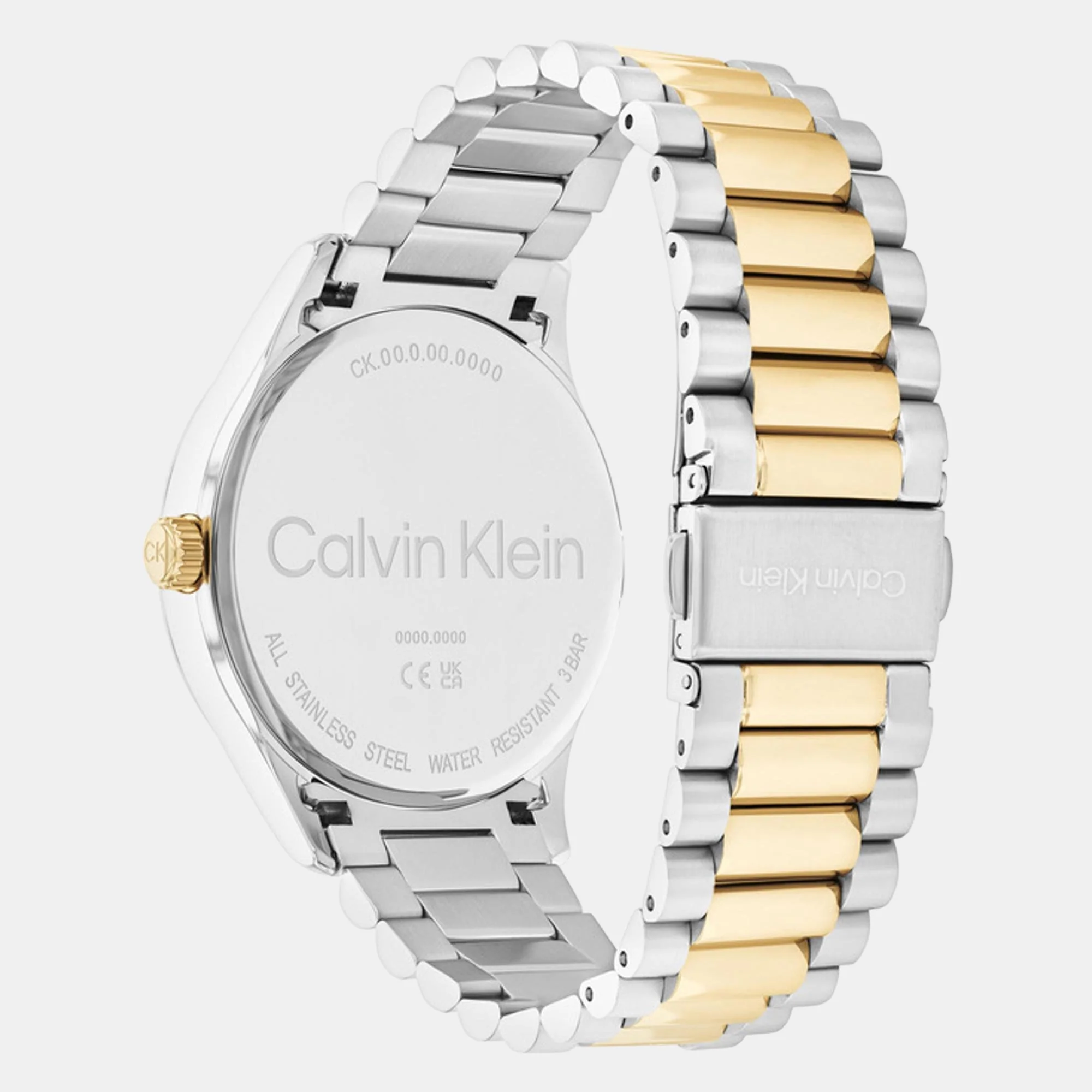 Ck Iconic Men Quartz Black Dial Analog Stainless Steel Watch 25200226 - Image 3
