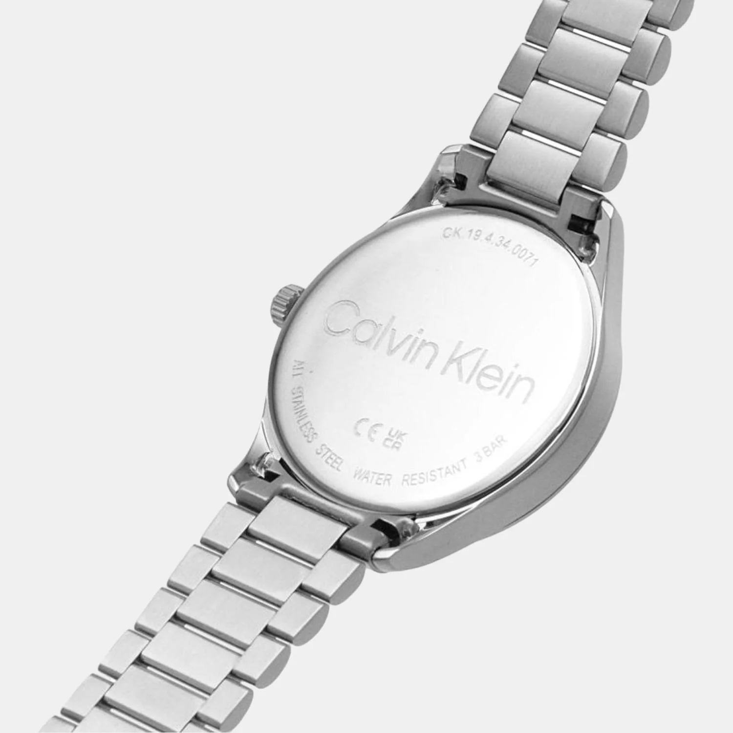 Ck Iconic Unisex Quartz Grey Dial Analog Stainless Steel Watch 25200036 - Image 6