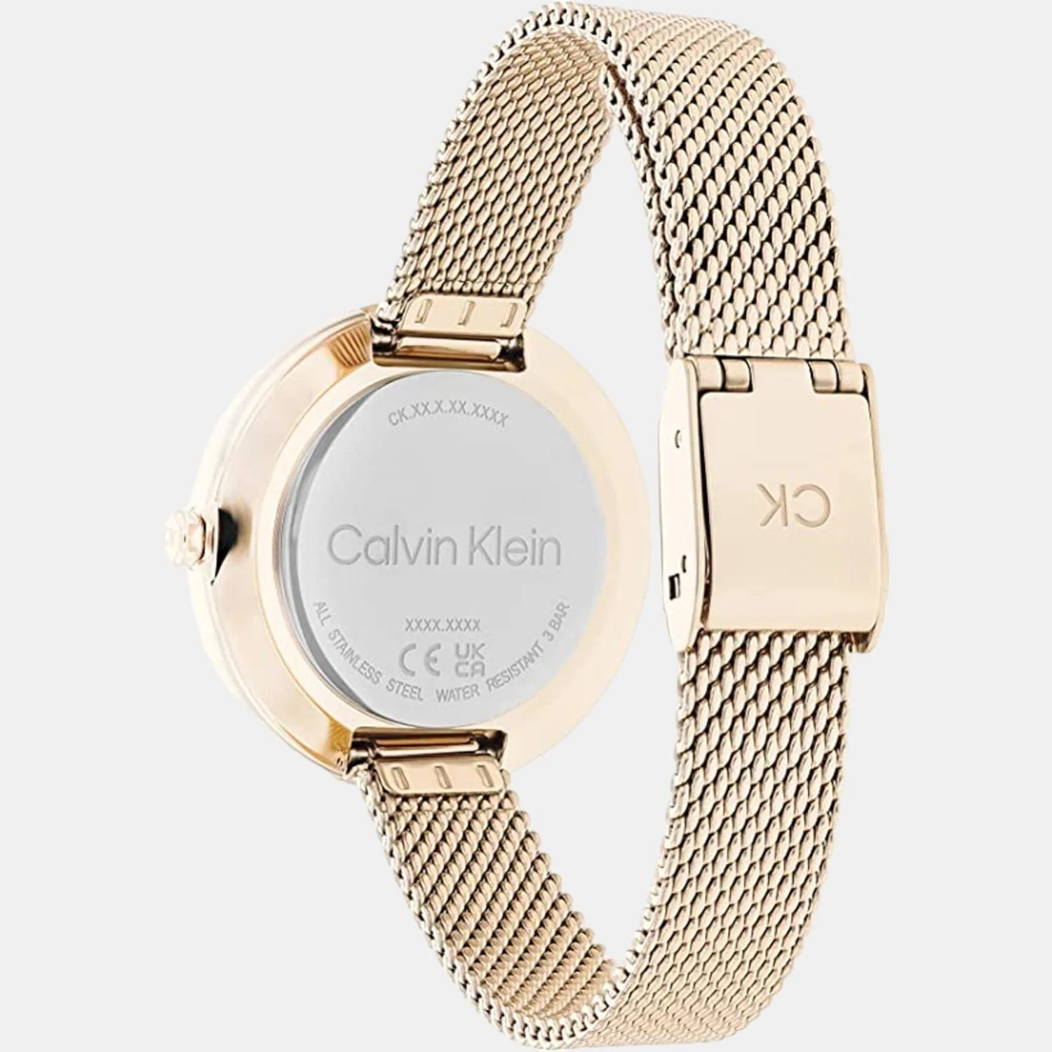 Ck Iconic Women Quartz Grey Dial Analog Stainless Steel Watch 25200187 - Image 3