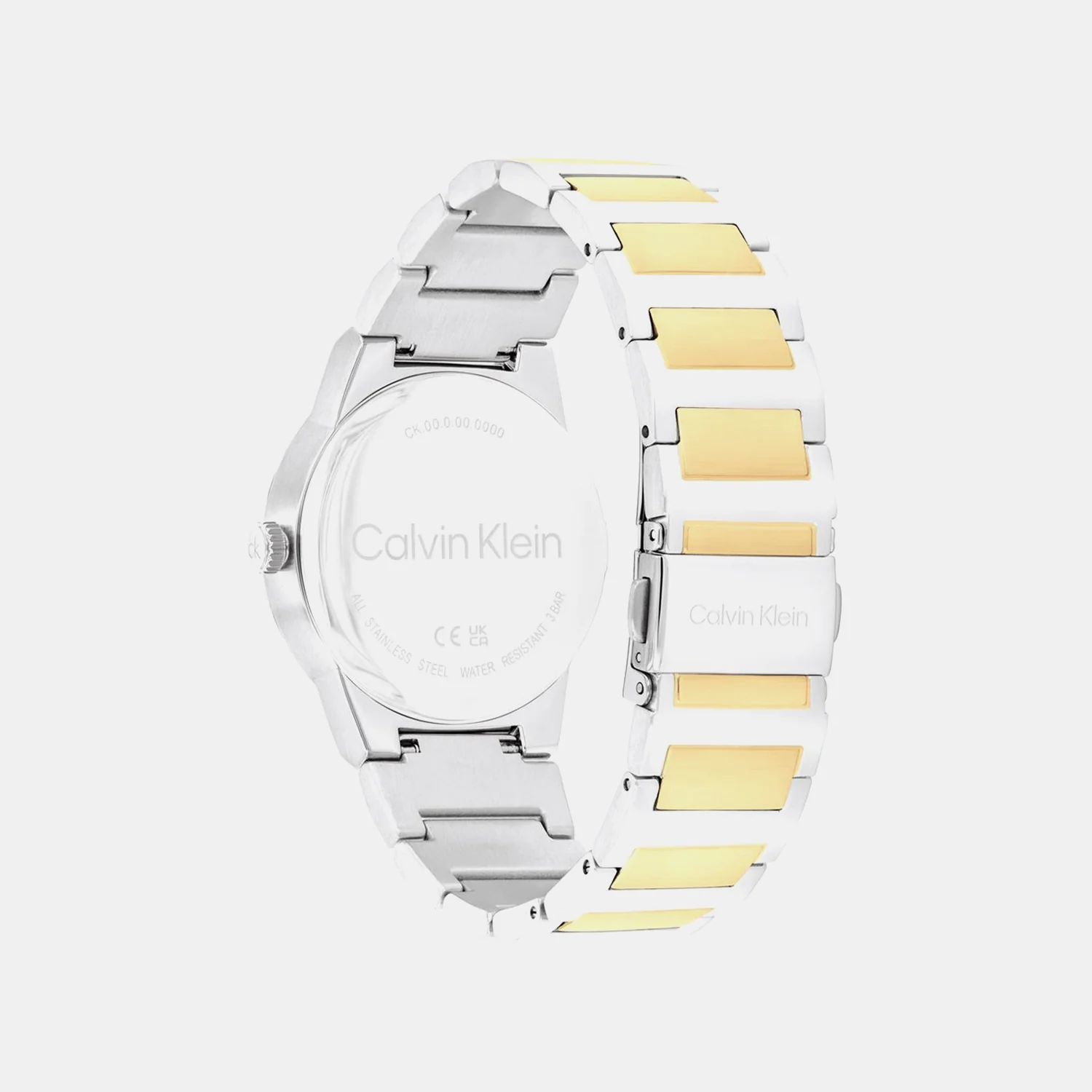 Ck Linear Elegance Women Quartz Green Dial Analog Stainless Steel Watch 25100114 - Image 4