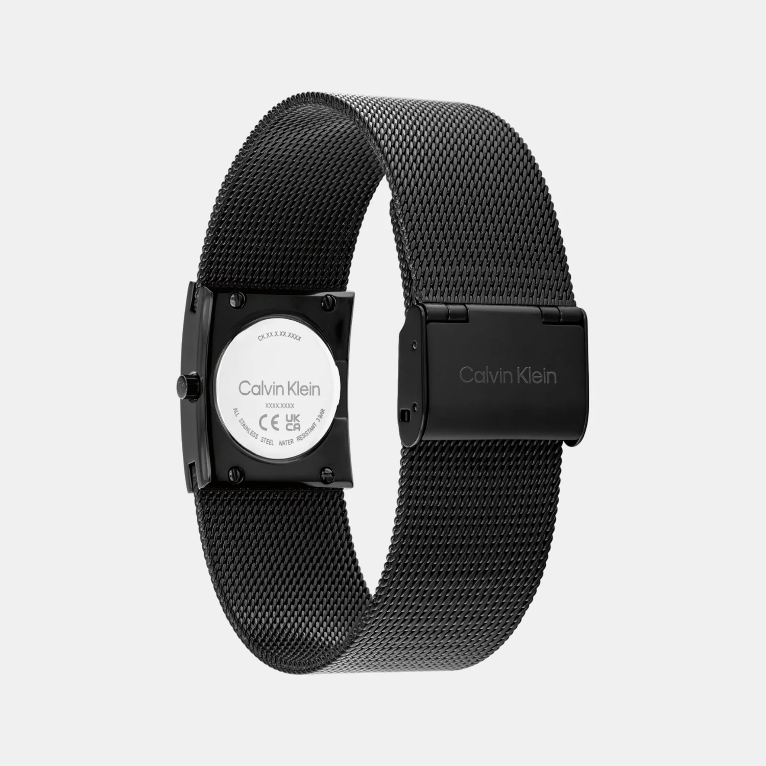 Ck Pulse Women Quartz Black Dial Analog Mesh Watch 25100138 - Image 4