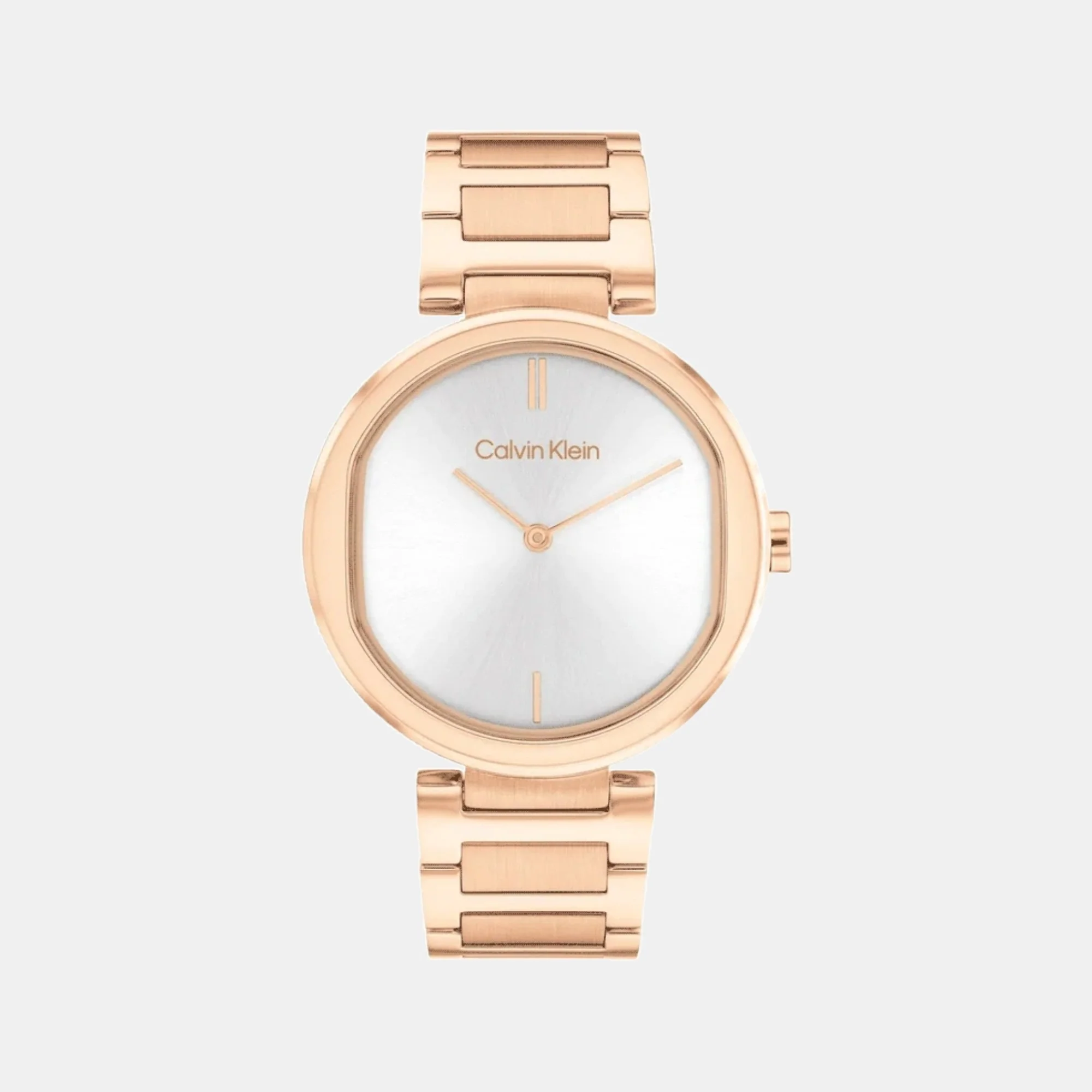 Ck Sensation Women Quartz Dual Tone Dial Analog Stainless Steel Watch 25200253 - Image 2