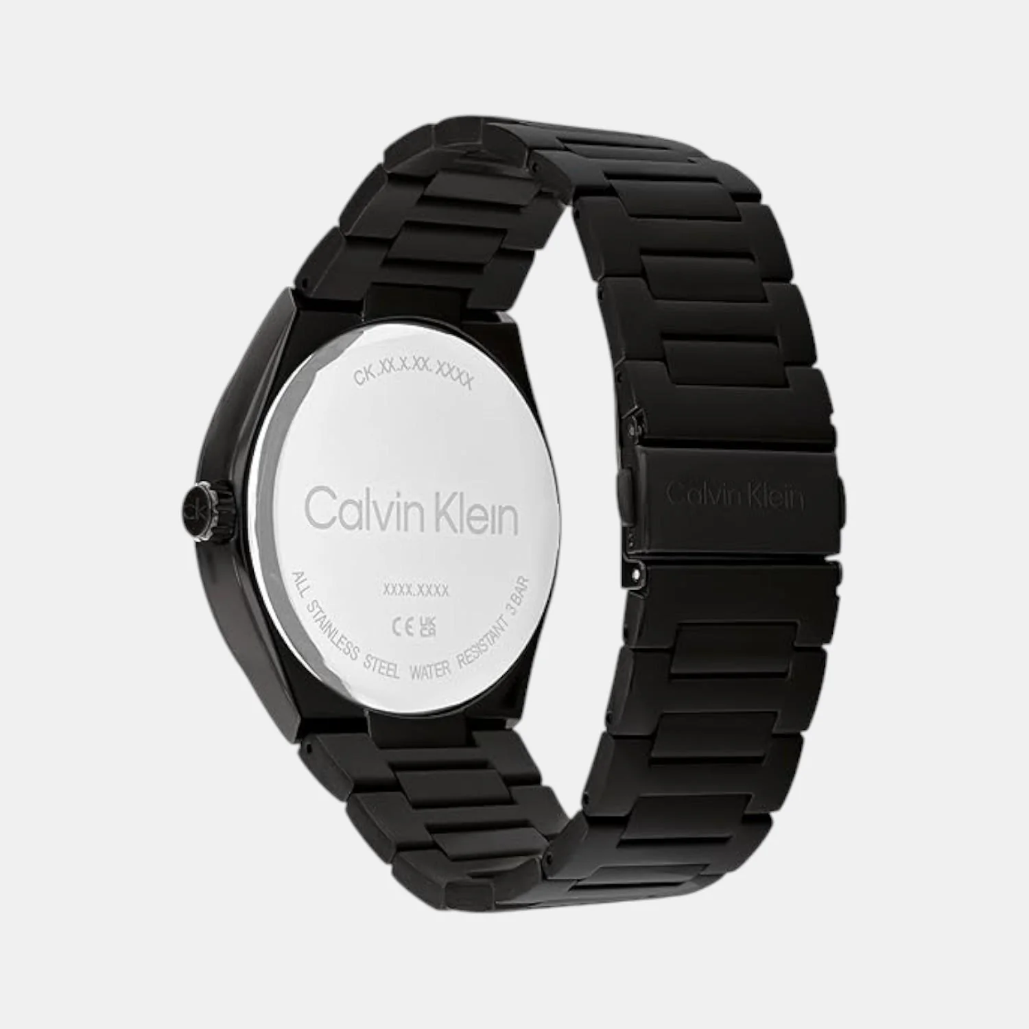 Distinguish Men Quartz Black Dial Analog Stainless Steel Watch 25200490 - Image 3