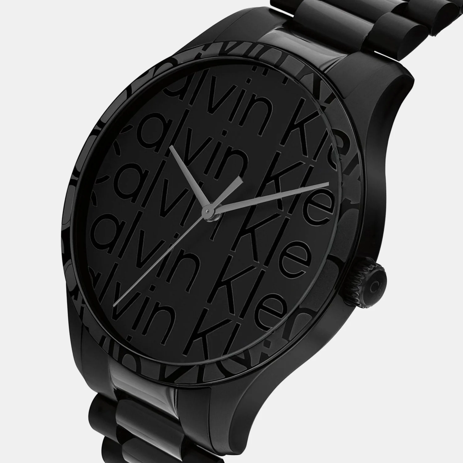 Iconic Unisex Quartz Black Dial Analog Stainless Steel Watch 25200344 - Image 7