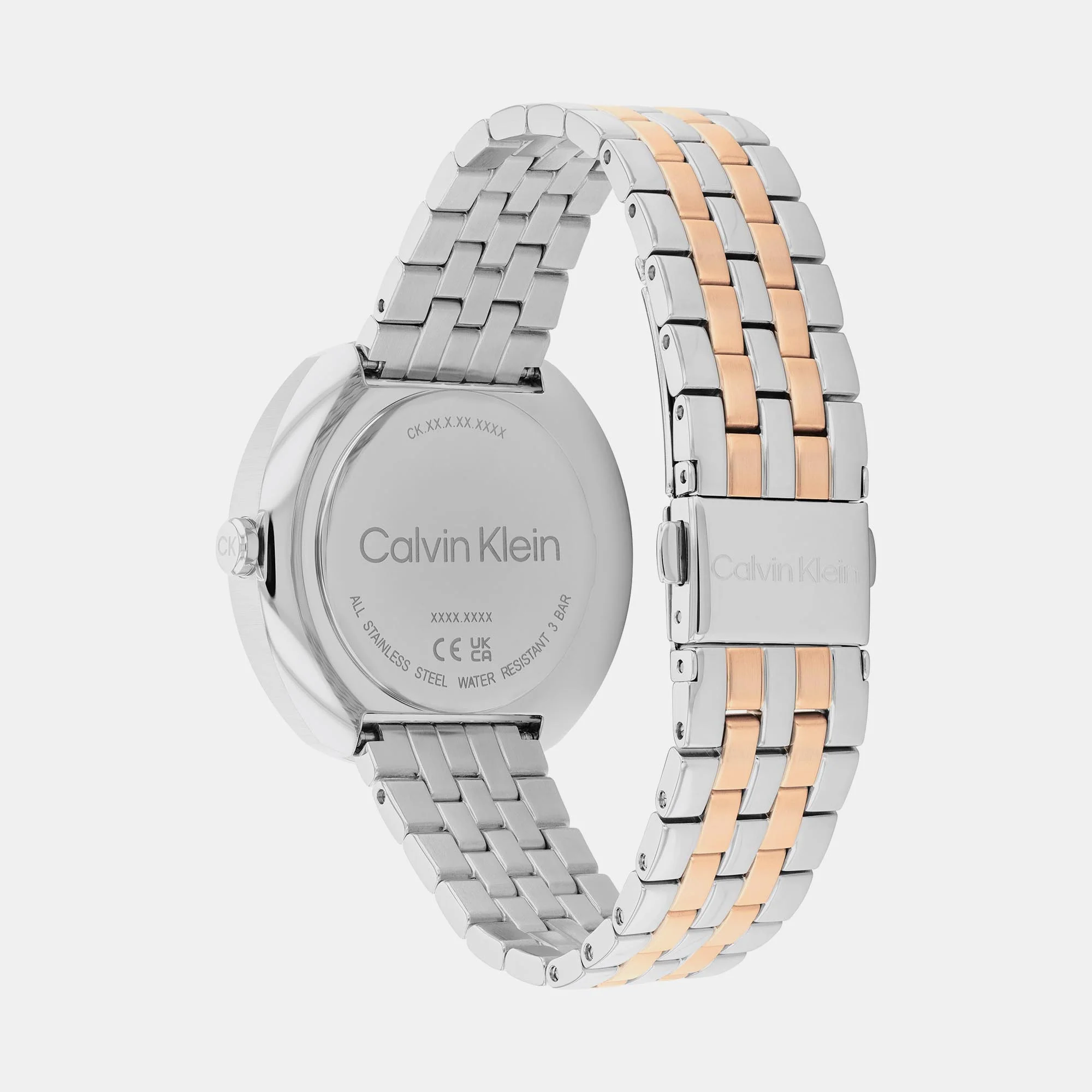 Shape Women Quartz Silver Dial Chronograph Stainless Steel Watch 25200337 - Image 3