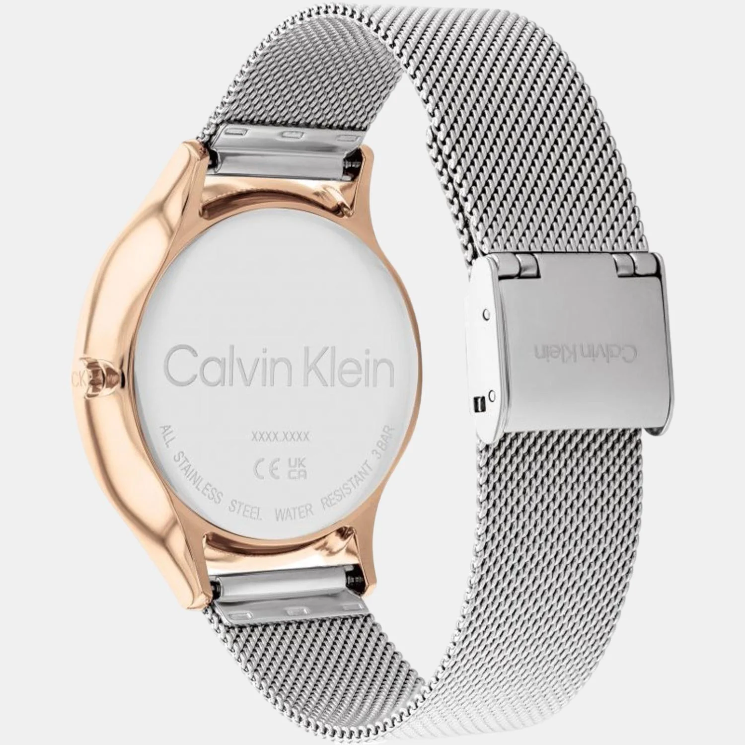 Timeless Women Quartz Silver Dial Chronograph Stainless Steel Watch 25200106 - Image 3