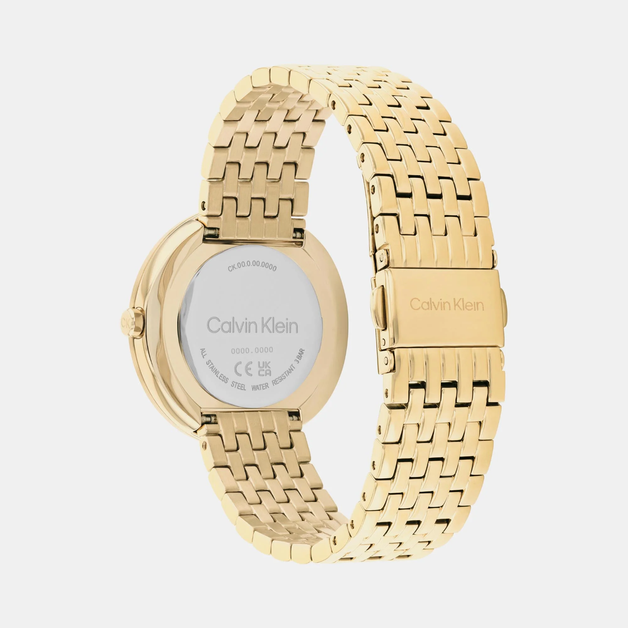 Twisted Bezel Women Quartz Mother Of Pearl Dial Analog Stainless Steel Watch 25200321 - Image 3