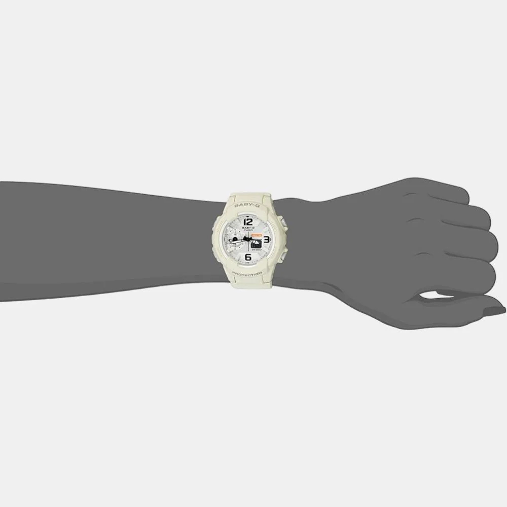 Baby-G Unisex Quartz White Dial Analog-Digital Resin Watch B173 - Image 4