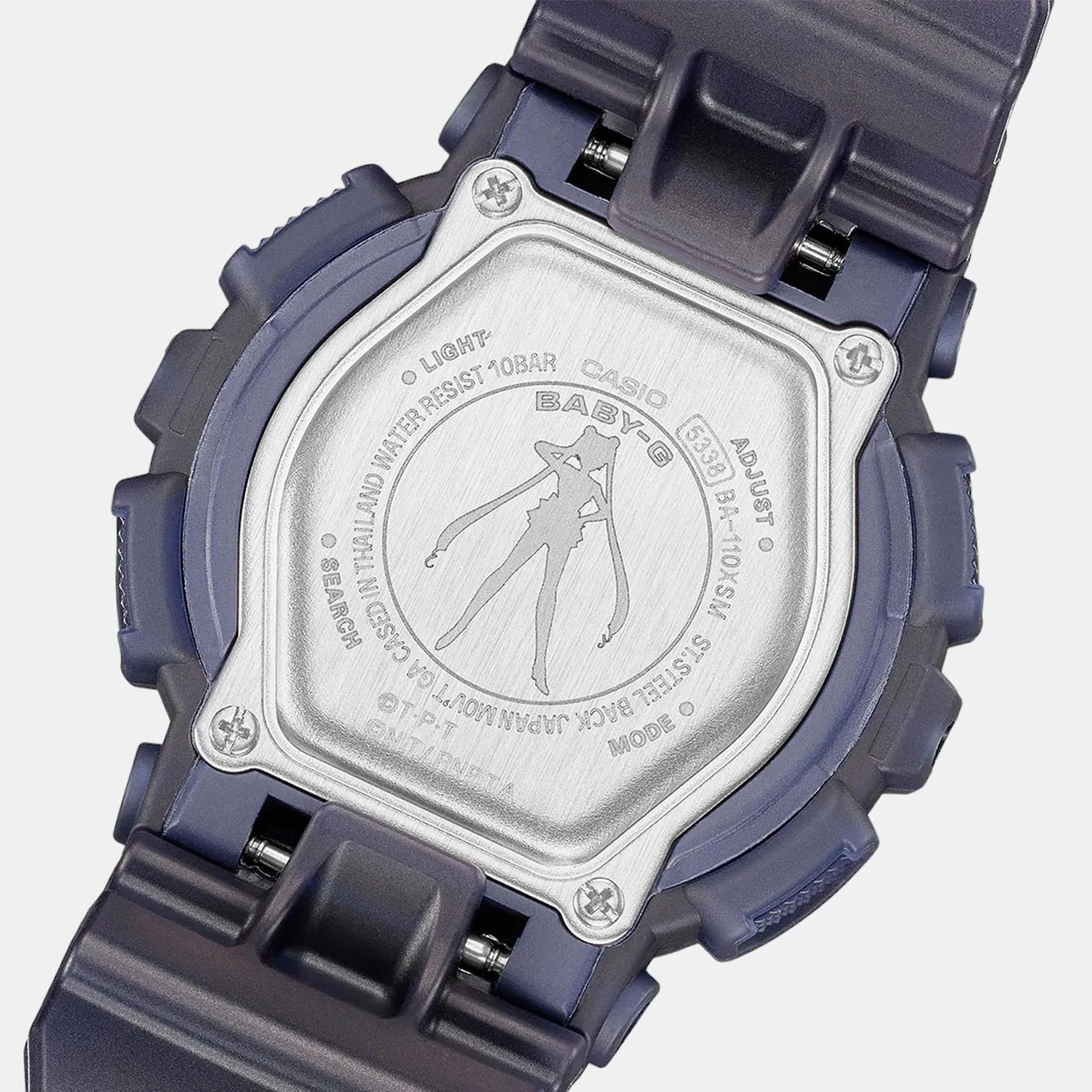 Baby-G Women Quartz Blue Dial Analog-Digital Resin Watch B227 - Image 4