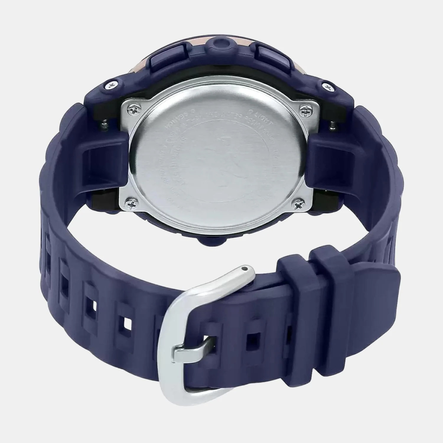 Baby-G Women Quartz Blue Dial Analog-Digital Resin Watch BX137 - Image 5
