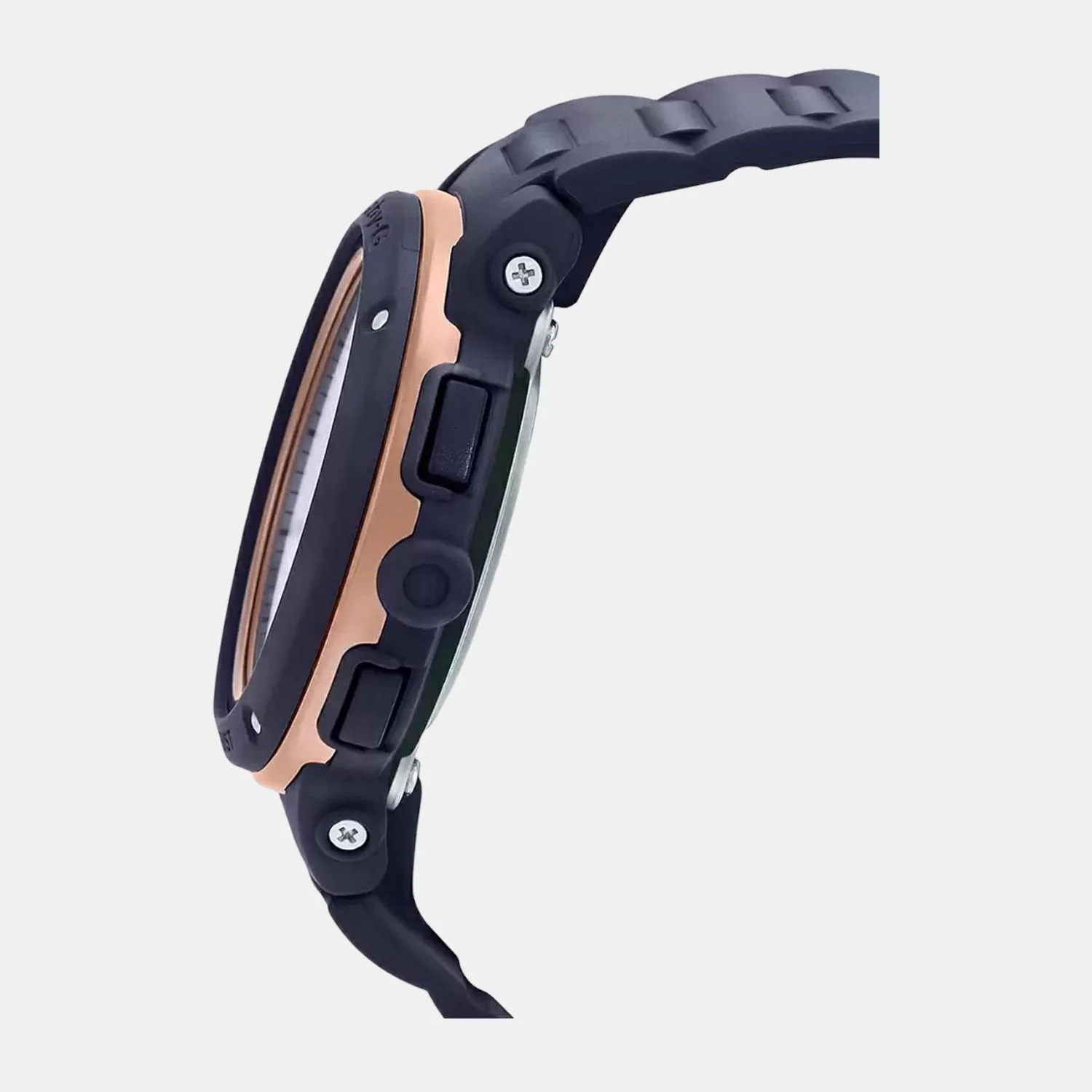 Baby-G Women Quartz Rose Gold Dial Analog-Digital Resin Watch BX136 - Image 3