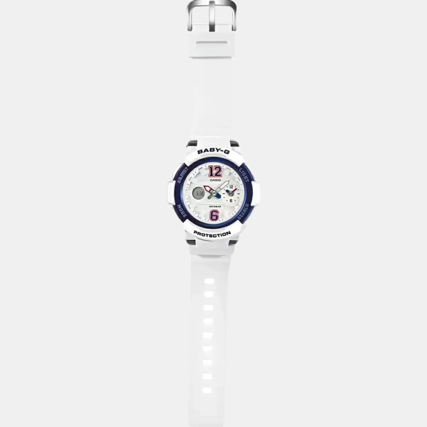 Baby-G Women Quartz White Dial Analog-Digital Resin Watch BX047 - Image 3