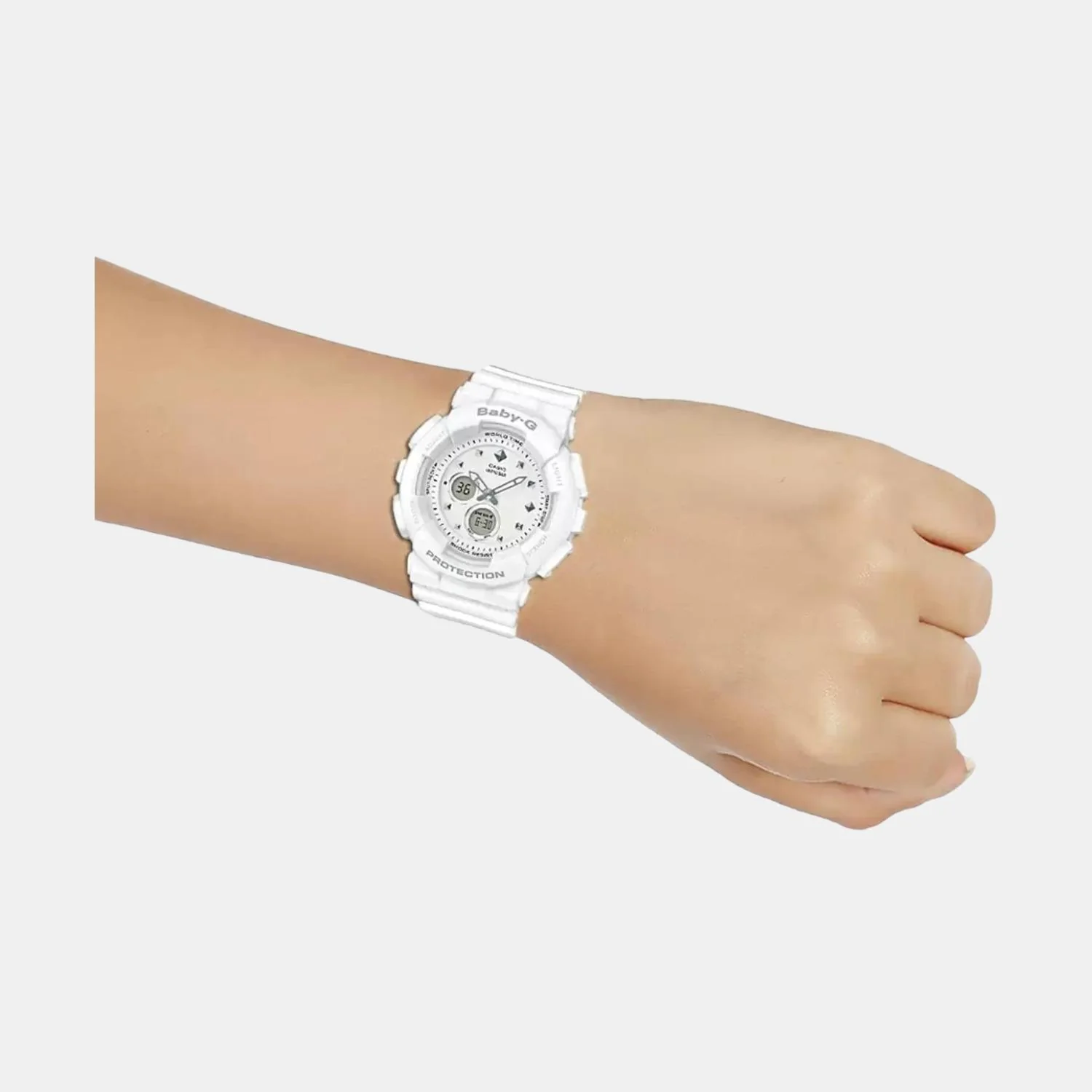 Baby-G Women Quartz White Dial Analog-Digital Resin Watch BX070 - Image 6