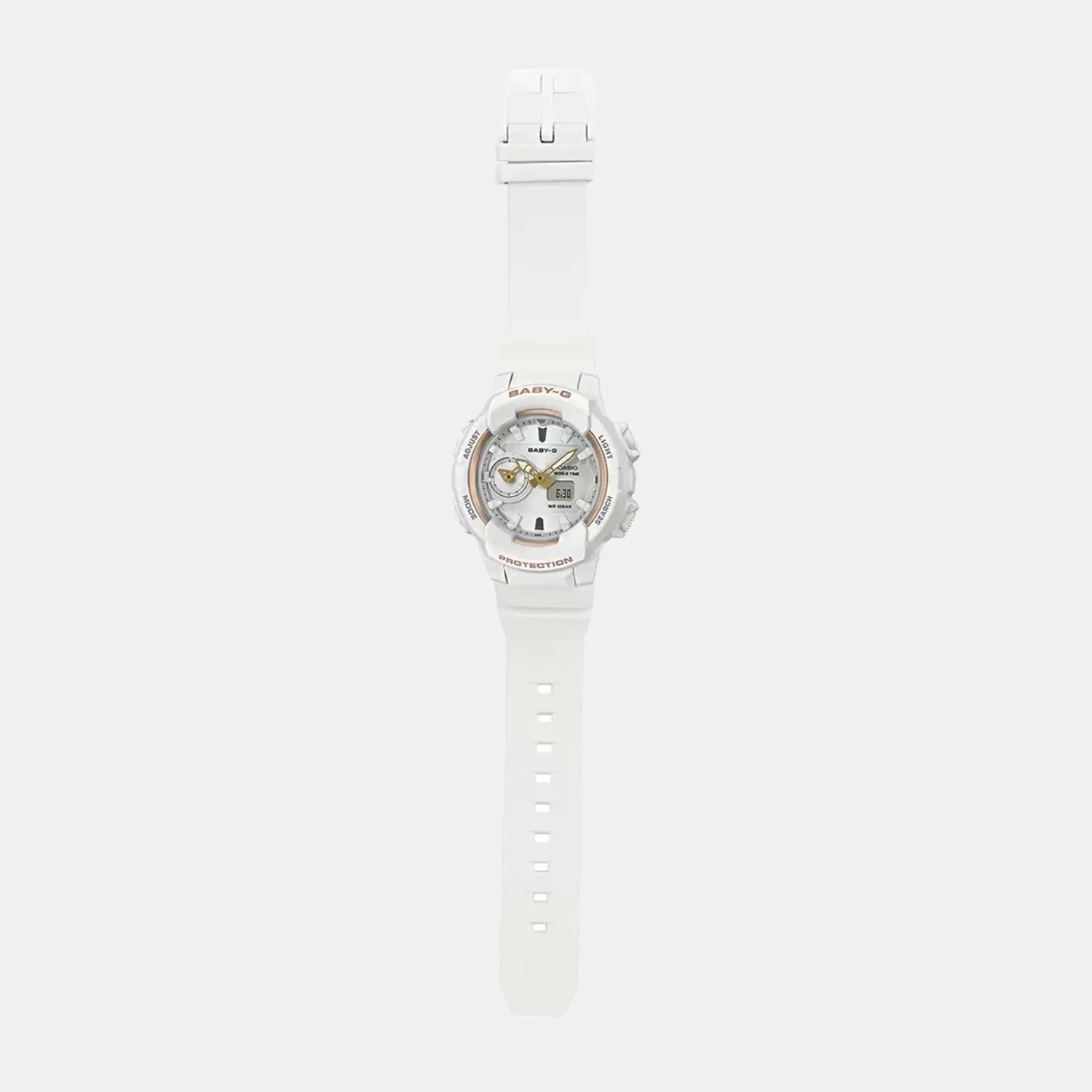 Baby-G Women Quartz White Dial Analog-Digital Resin Watch BX118 - Image 6