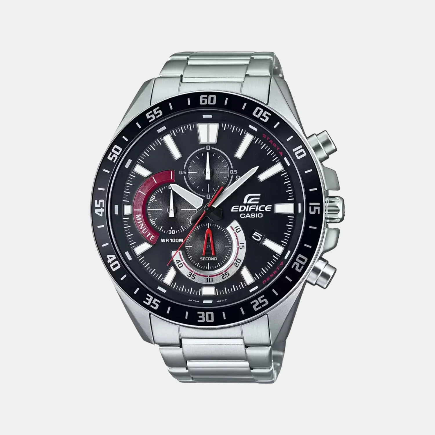 Edifice Men Quartz Blue Dial Chronograph Stainless Steel Watch ED532