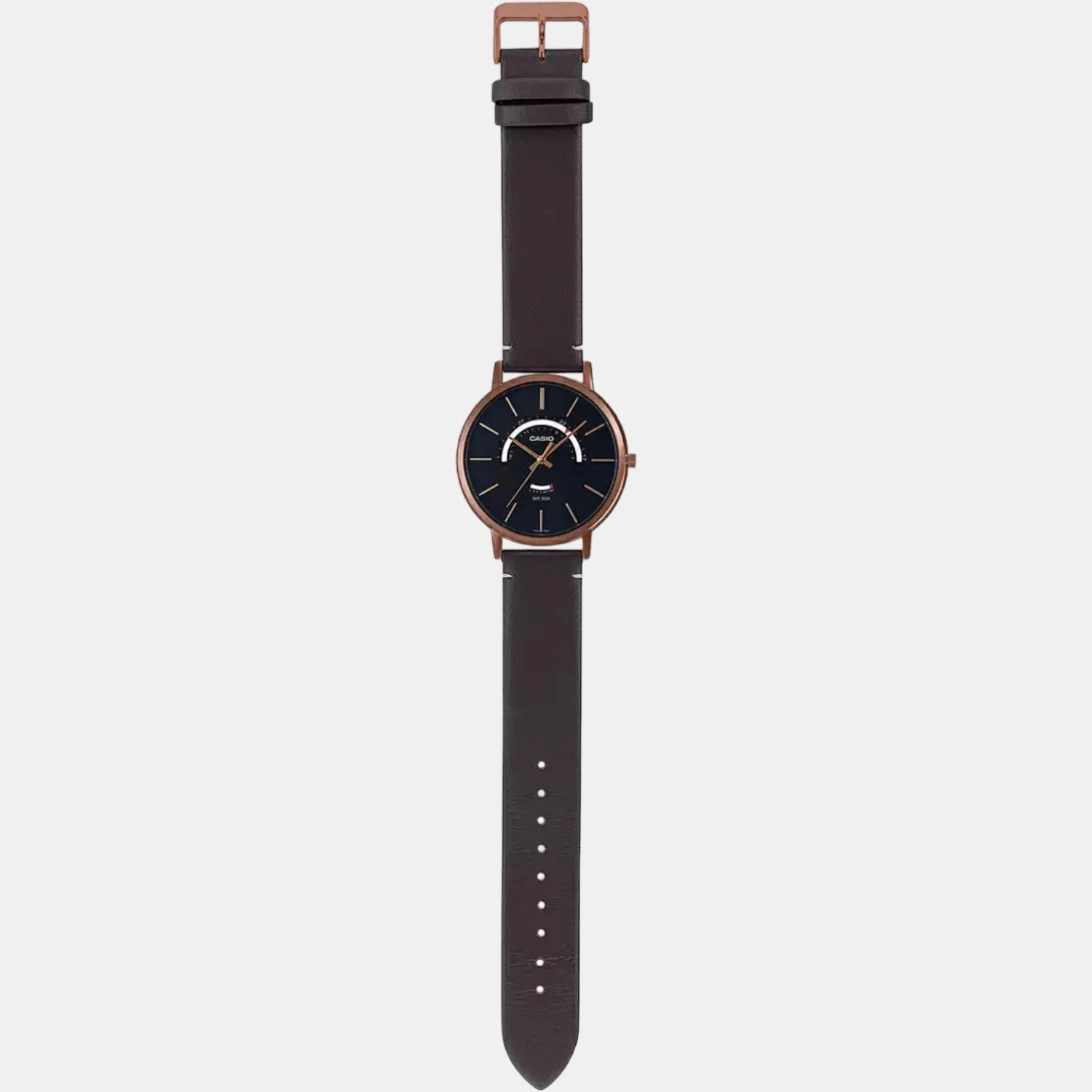 Enticer Men Quartz Black Dial Analog Leather Watch A1883 - Image 6