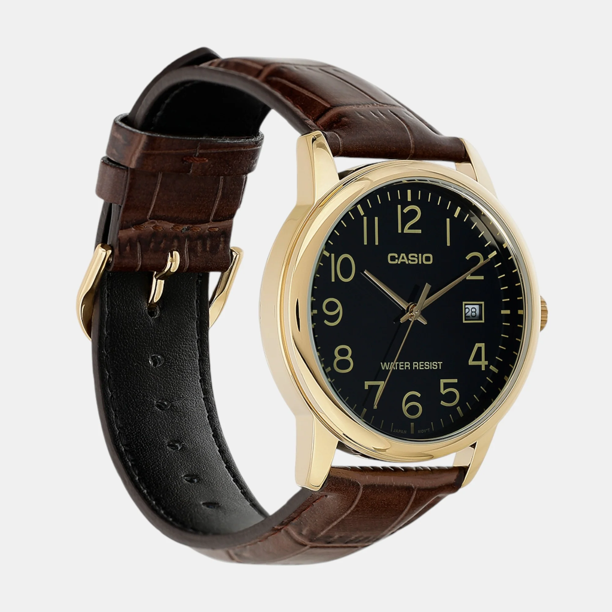 Enticer Men Quartz Black Dial Analog Leather Watch A2313 - Image 2