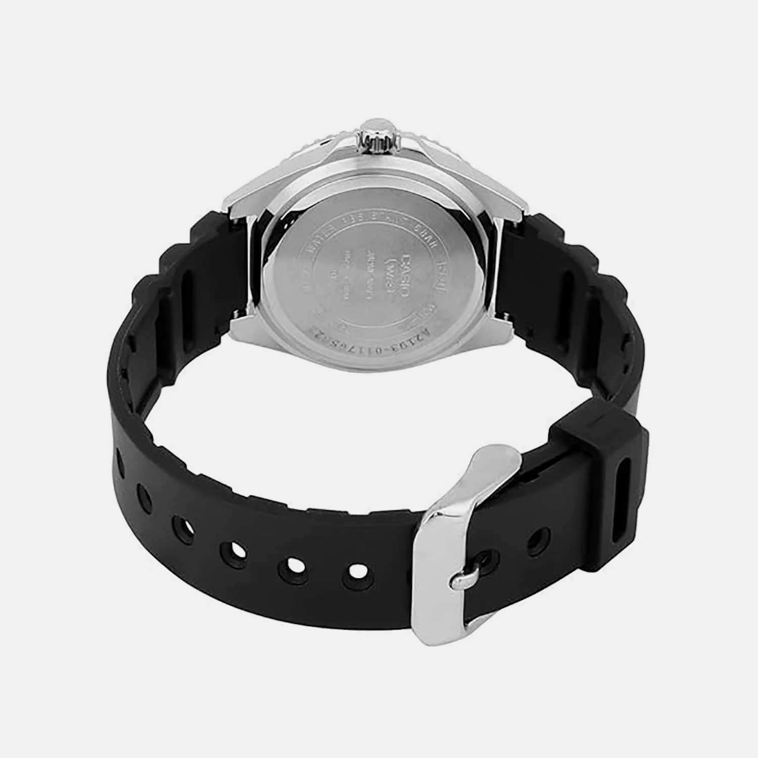 Enticer Men Quartz Black Dial Analog Resin Watch A2194 - Image 4