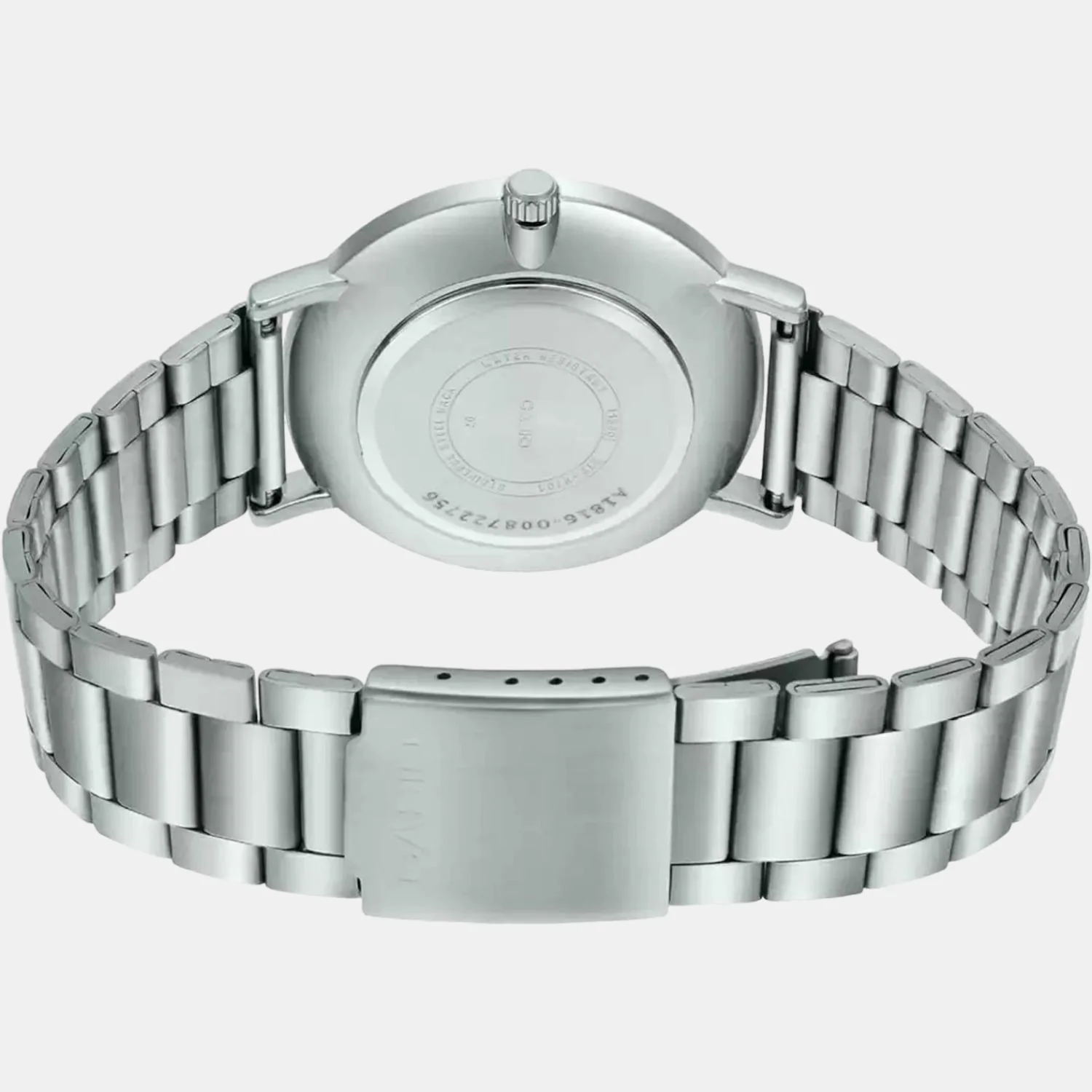 Enticer Men Quartz Black Dial Analog Stainless Steel Watch A1815 - Image 5