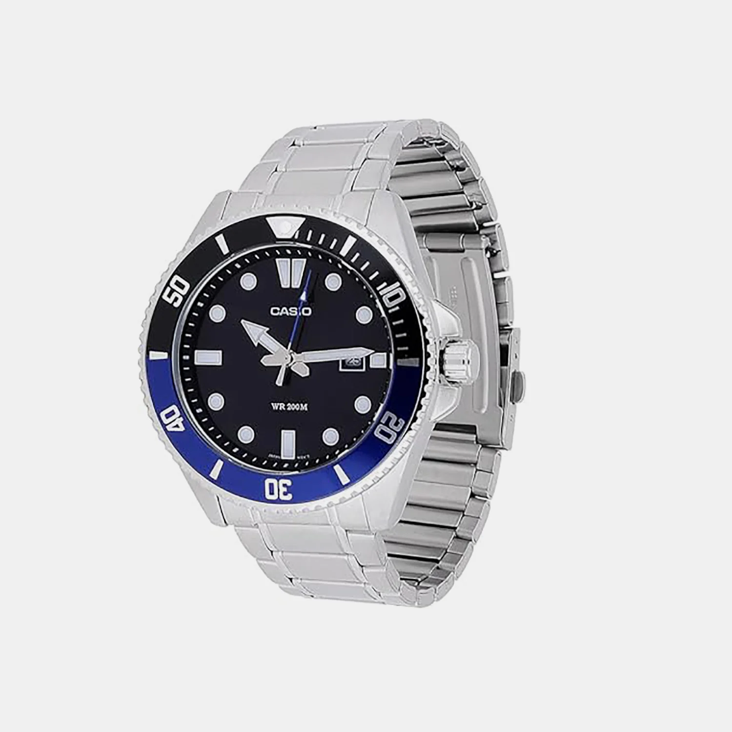 Enticer Men Quartz Black Dial Analog Stainless Steel Watch A2190 - Image 3