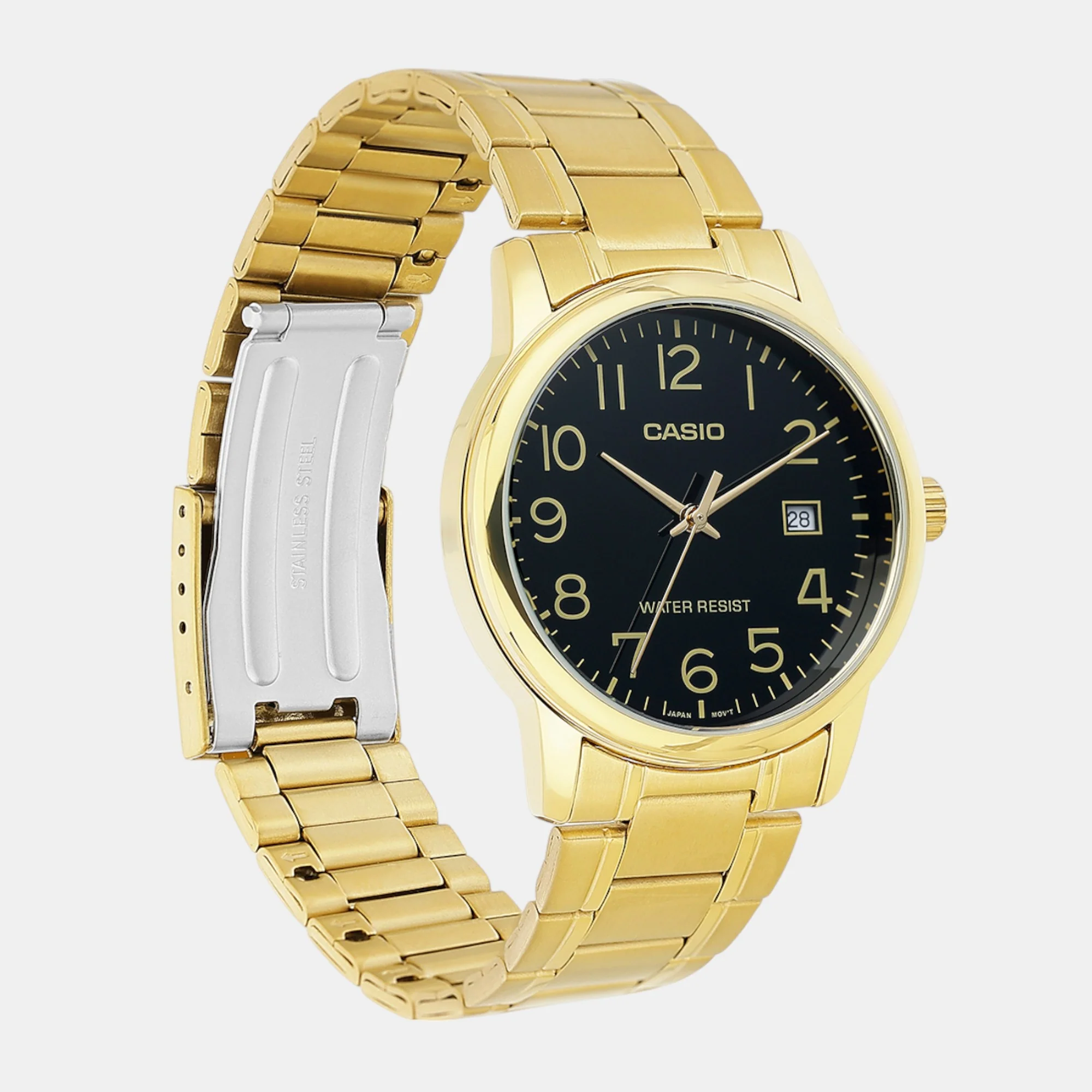 Enticer Men Quartz Black Dial Analog Stainless Steel Watch A2311 - Image 4