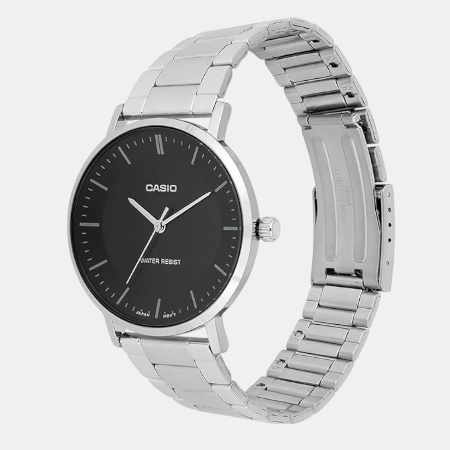 Enticer Men Quartz Black Dial Analog Stainless Steel Watch A2411 - Image 4