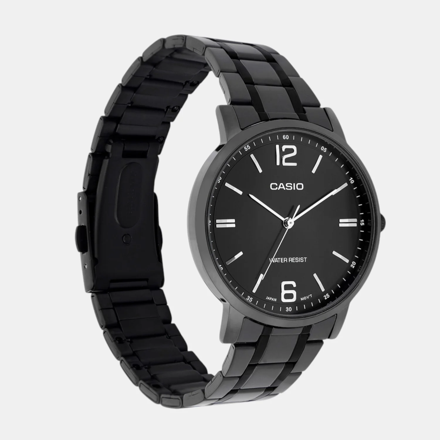 Enticer Men Quartz Black Dial Analog Stainless Steel Watch A2437 - Image 3
