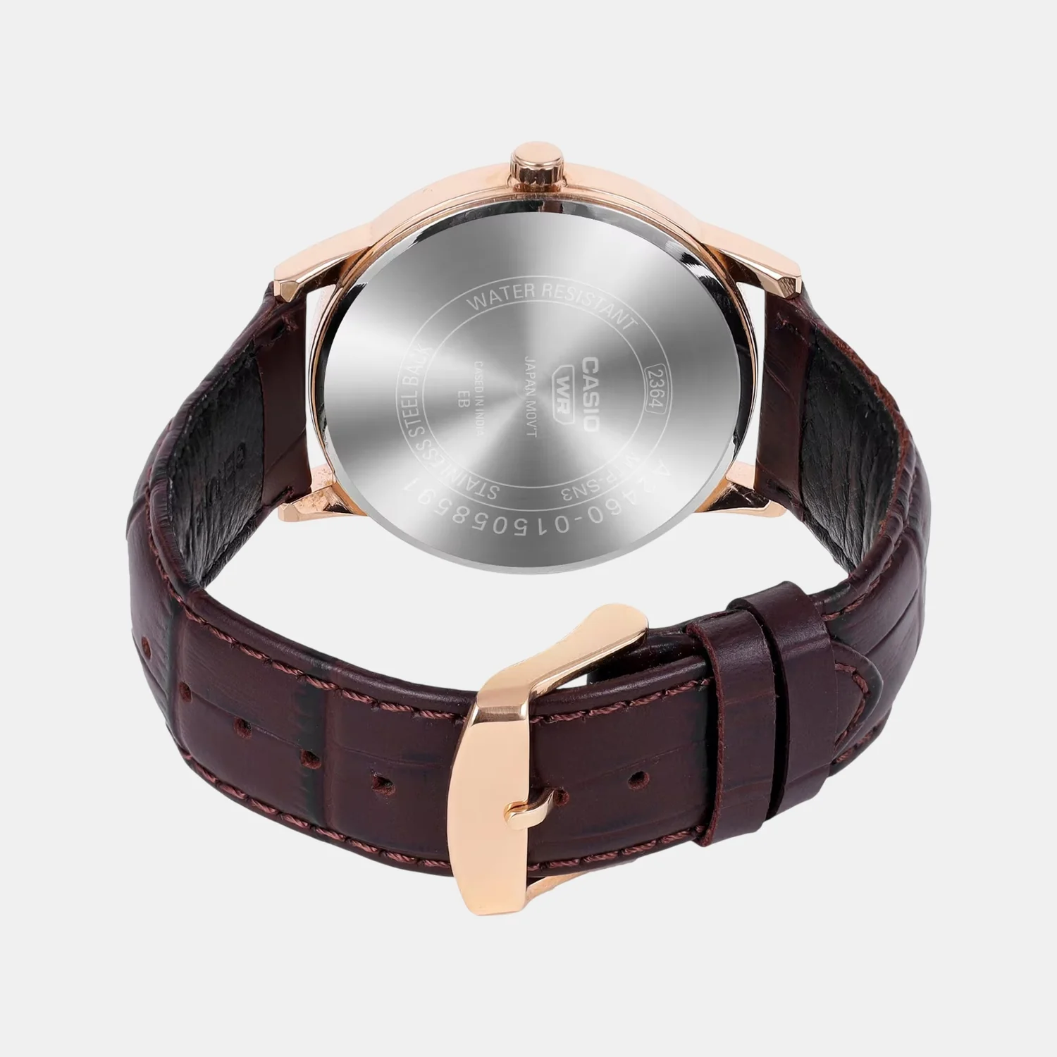 Enticer Men Quartz Black Dial Analog Leather Watch A2460 - Image 7