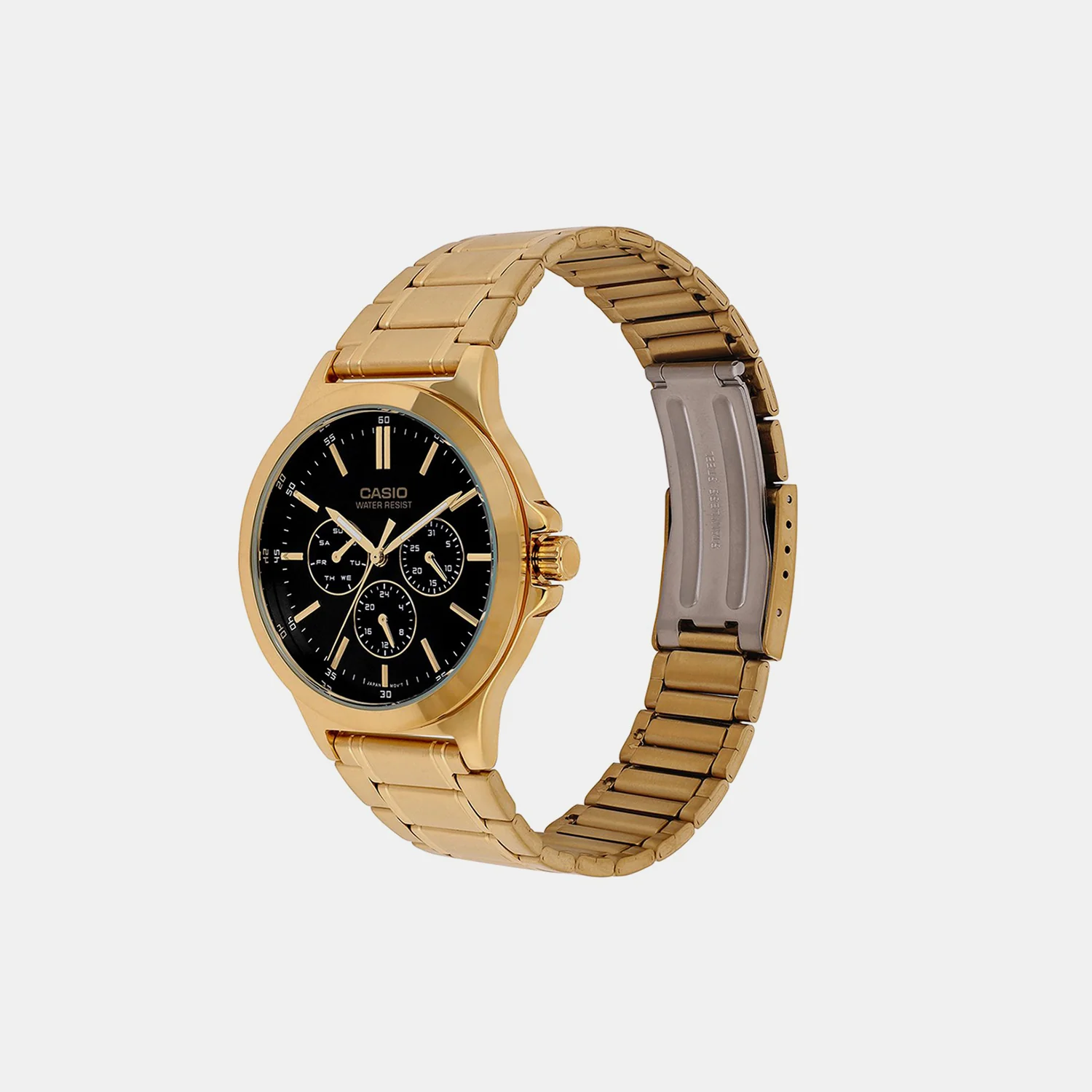 Enticer Men Quartz Black Dial Multi-Function Stainless Steel Watch A2318 - Image 4