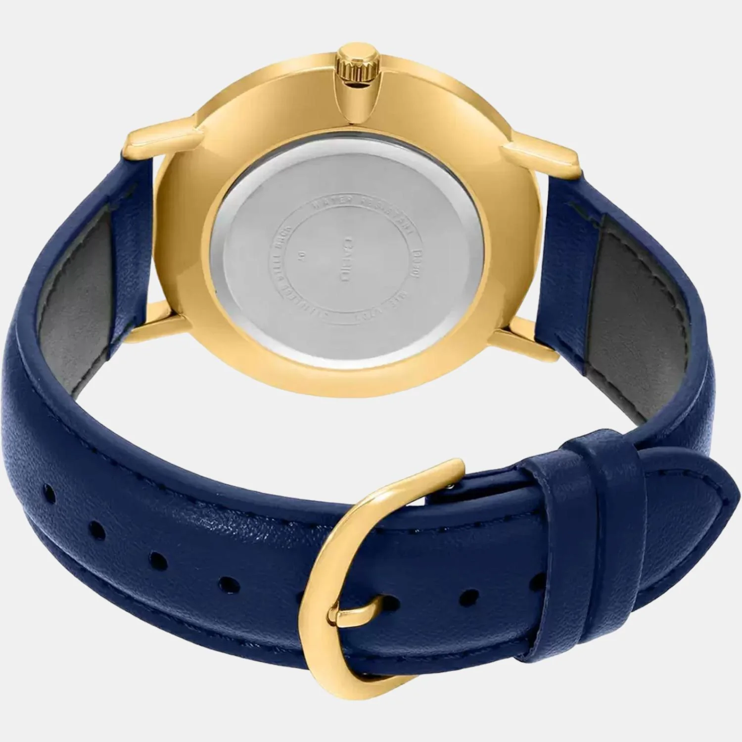 Enticer Men Quartz Blue Dial Analog Leather Watch A1820 - Image 6