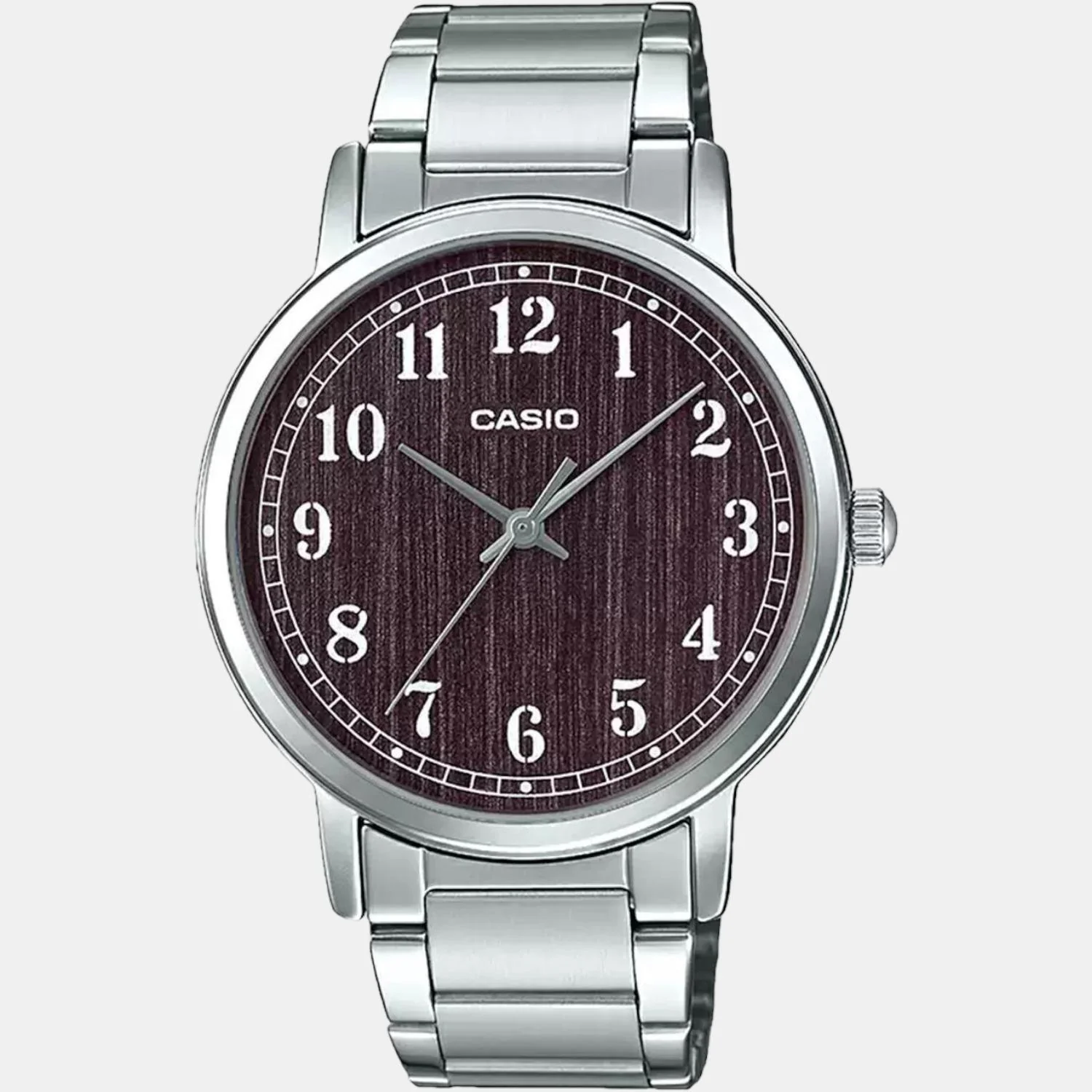 Enticer Men Quartz Brown Dial Analog Stainless Steel Watch A1519 - Image 2