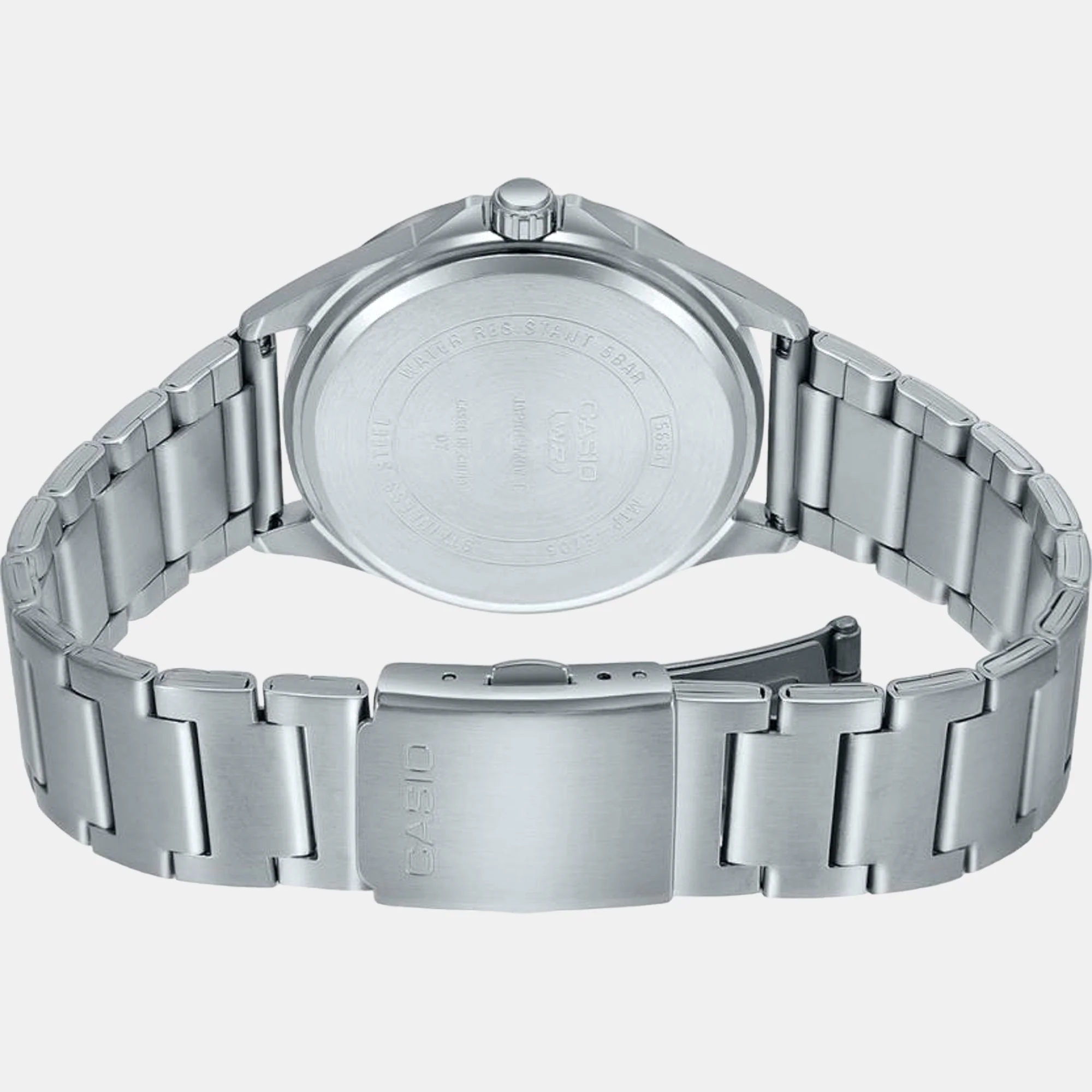 Enticer Men Quartz Green Dial Analog Stainless Steel Watch A2101 - Image 3