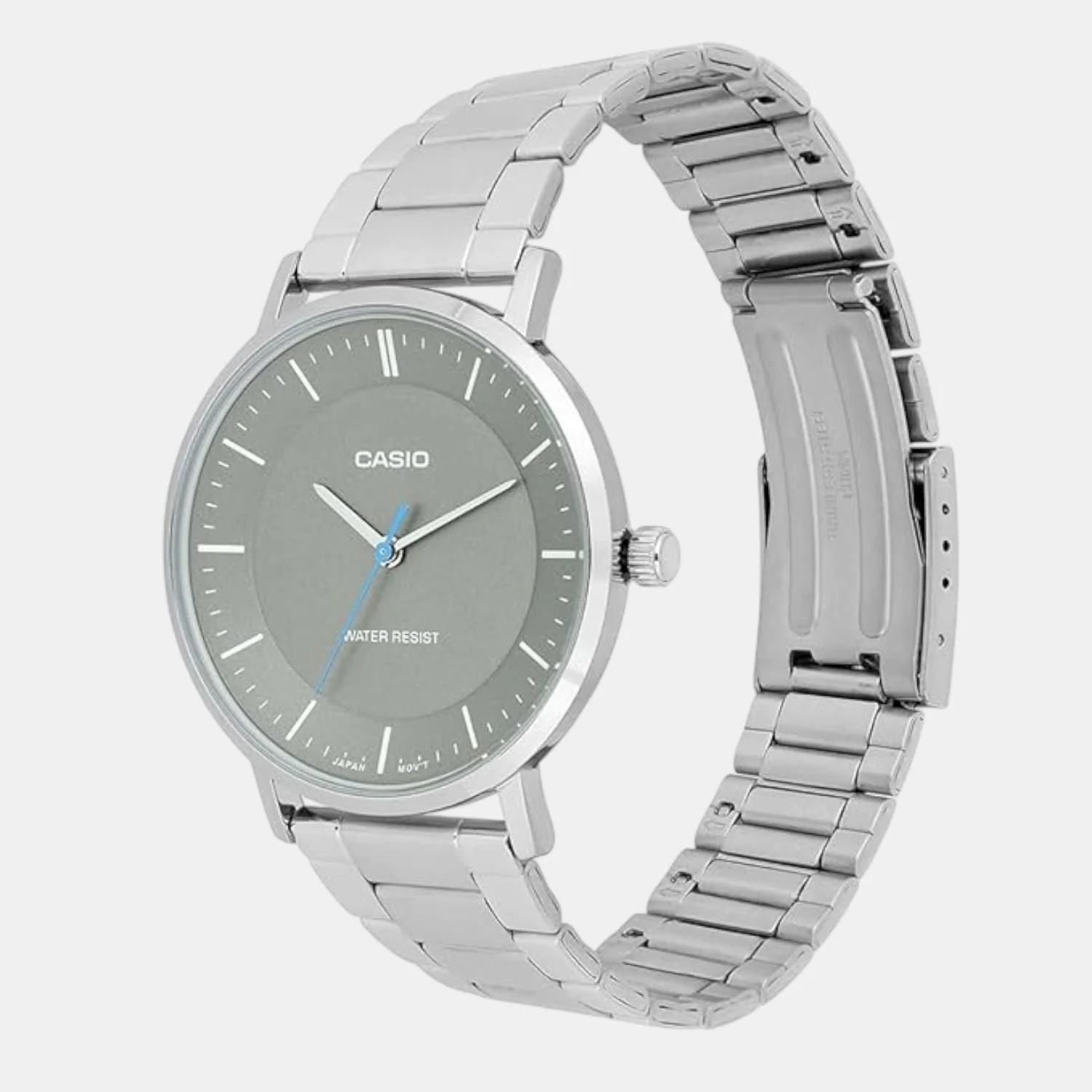 Enticer Men Quartz Grey Dial Analog Stainless Steel Watch A2413 - Image 4