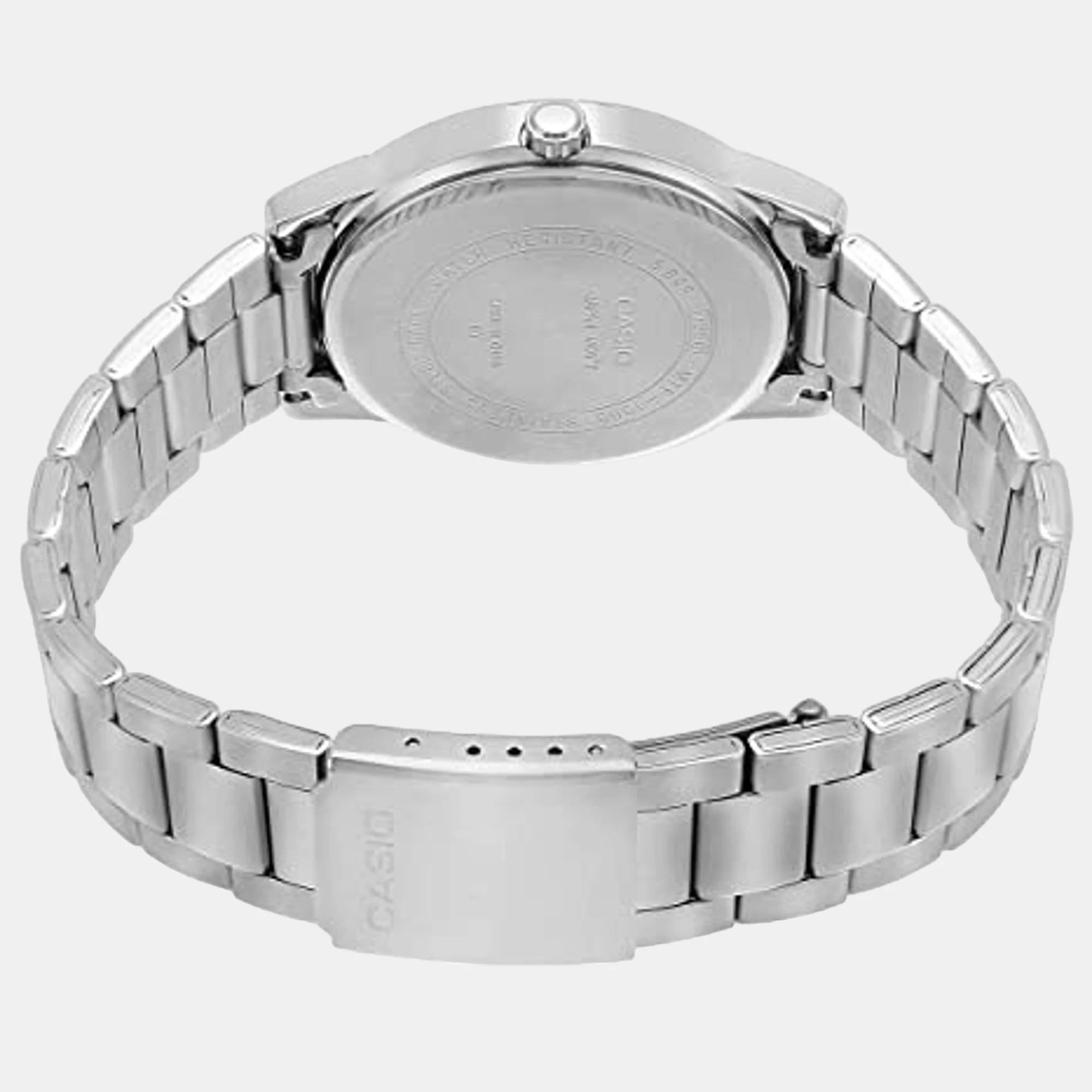 Enticer Men Quartz Silver Dial Analog Stainless Steel Watch A494 - Image 5
