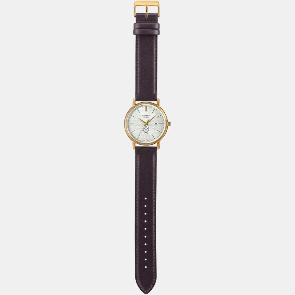 Enticer Men Quartz White Dial Analog Leather Watch A2053 - Image 5