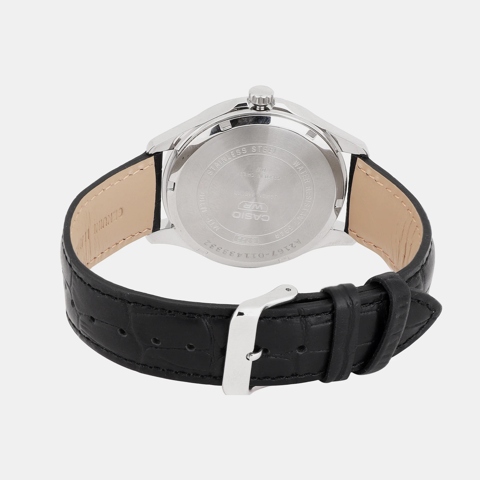 Enticer Men Quartz White Dial Analog Leather Watch A2168 - Image 6