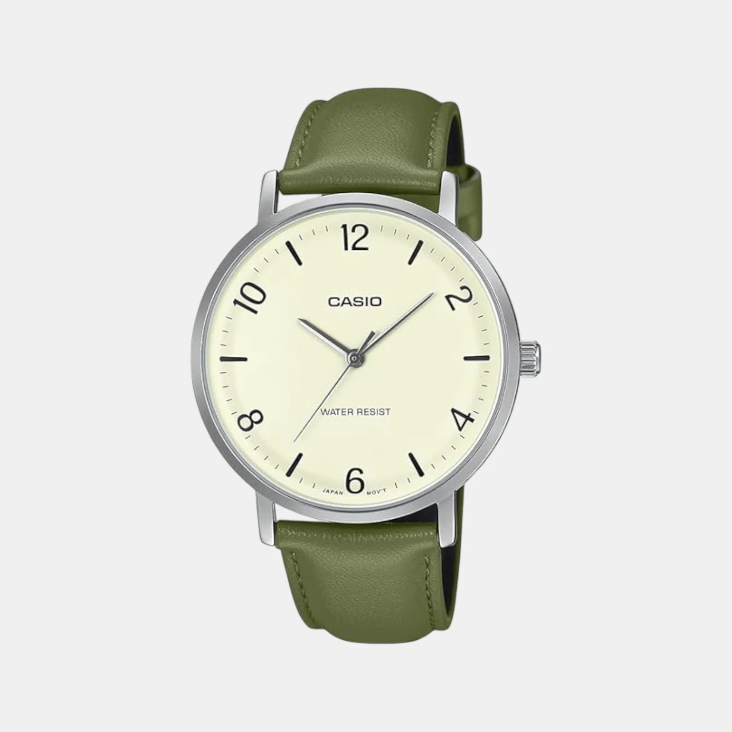 Enticer Men Quartz White Dial Analog Leather Watch A2409