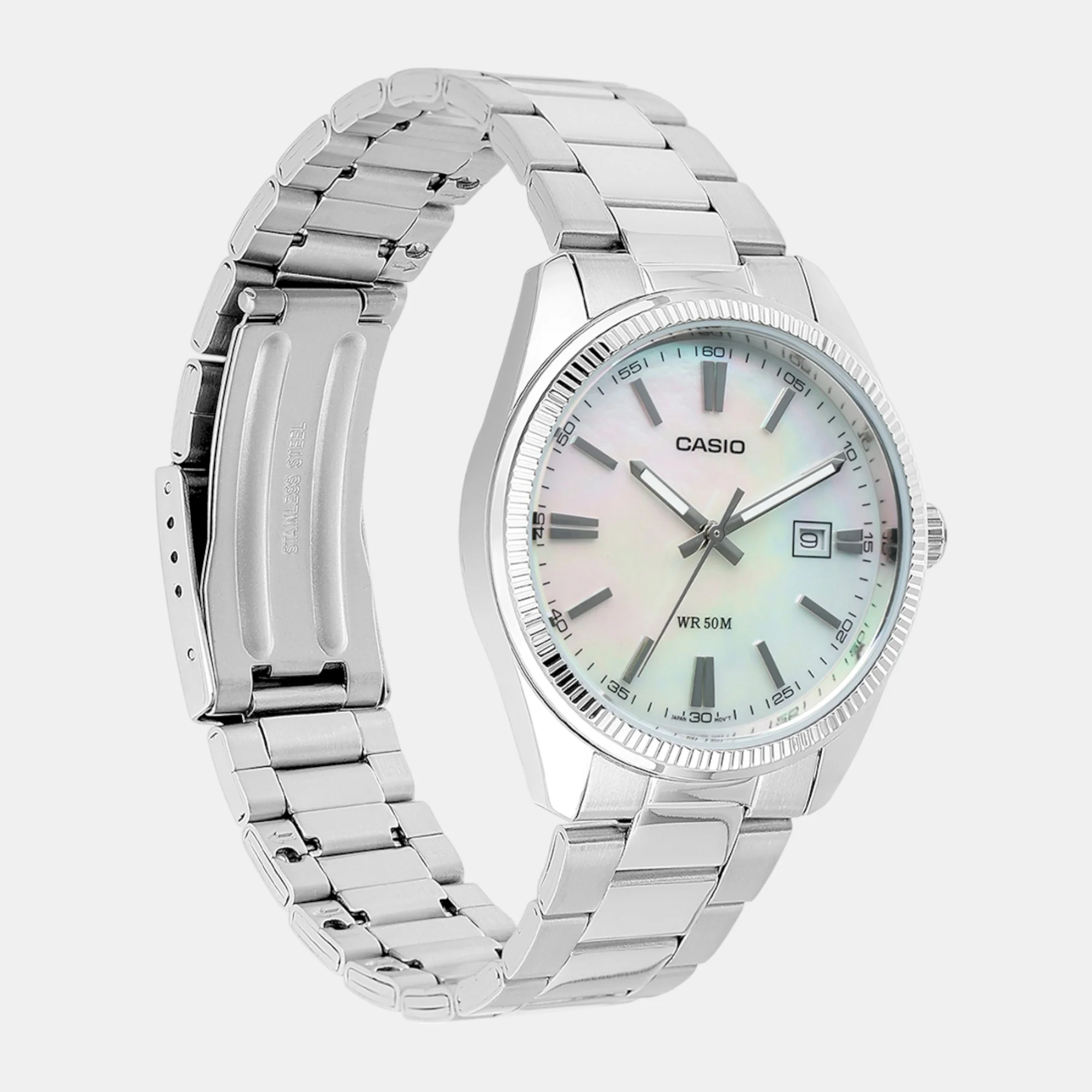 Enticer Men Quartz Multi Dial Analog Stainless Steel Watch A2344 - Image 4