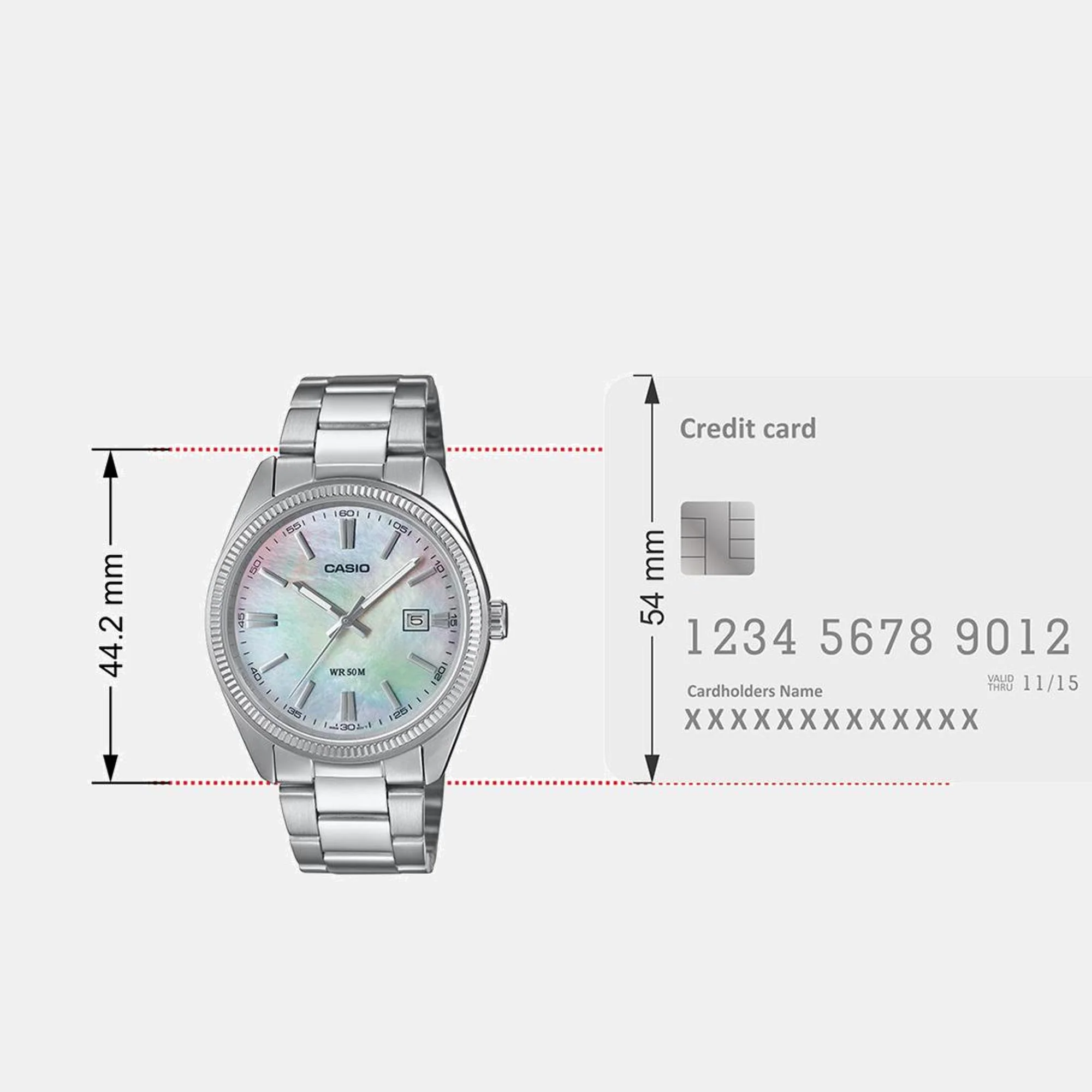 Enticer Men Quartz Multi Dial Analog Stainless Steel Watch A2344 - Image 9