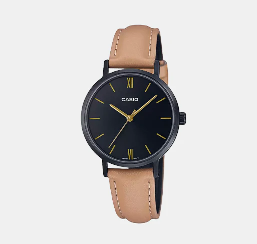 Enticer Women Quartz Black Dial Analog Leather Watch A2000 - Image 2
