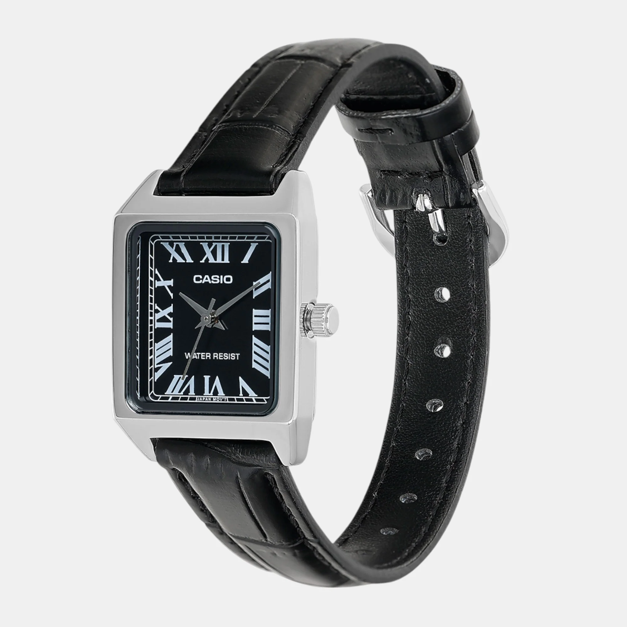 Enticer Women Quartz Black Dial Analog Leather Watch A2286 - Image 2