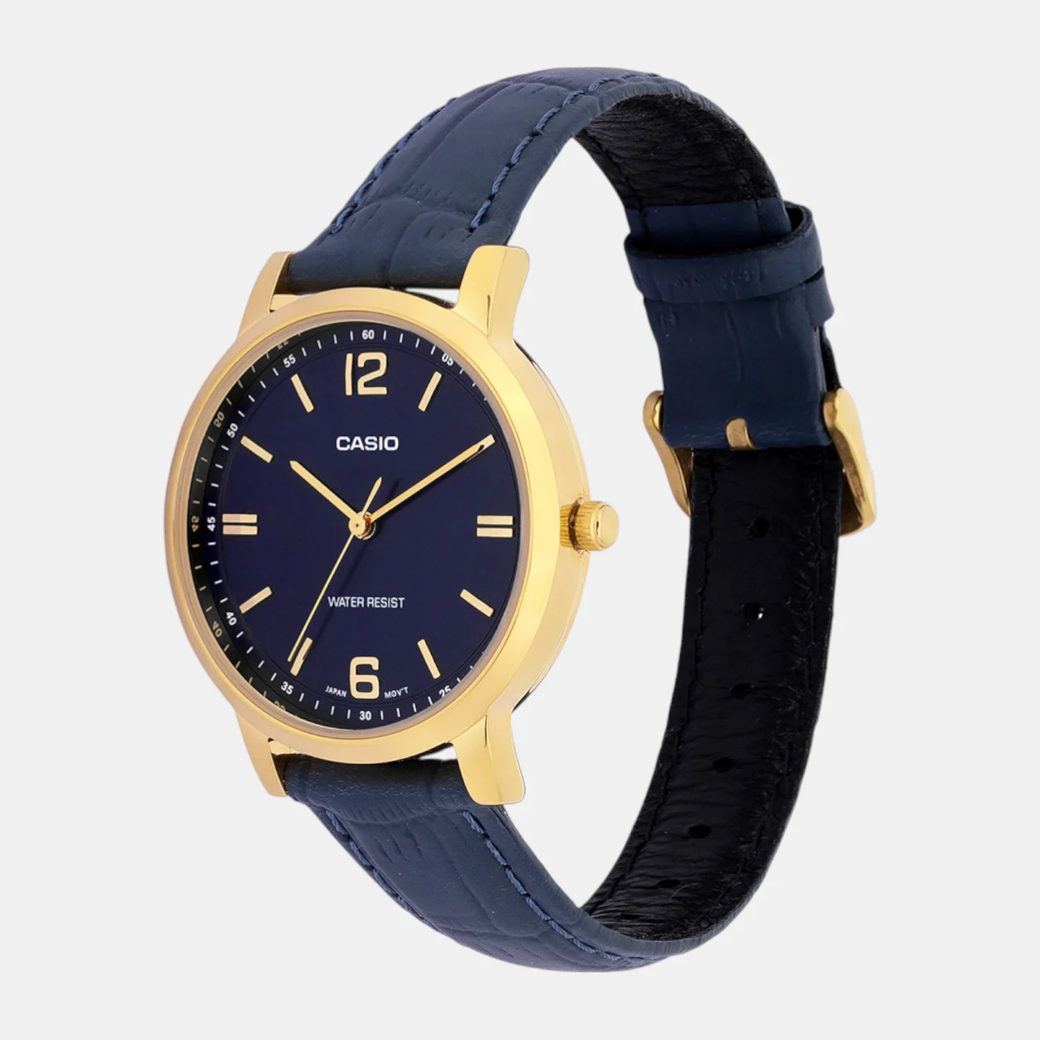 Enticer Women Quartz Blue Dial Analog Leather Watch A2446 - Image 4