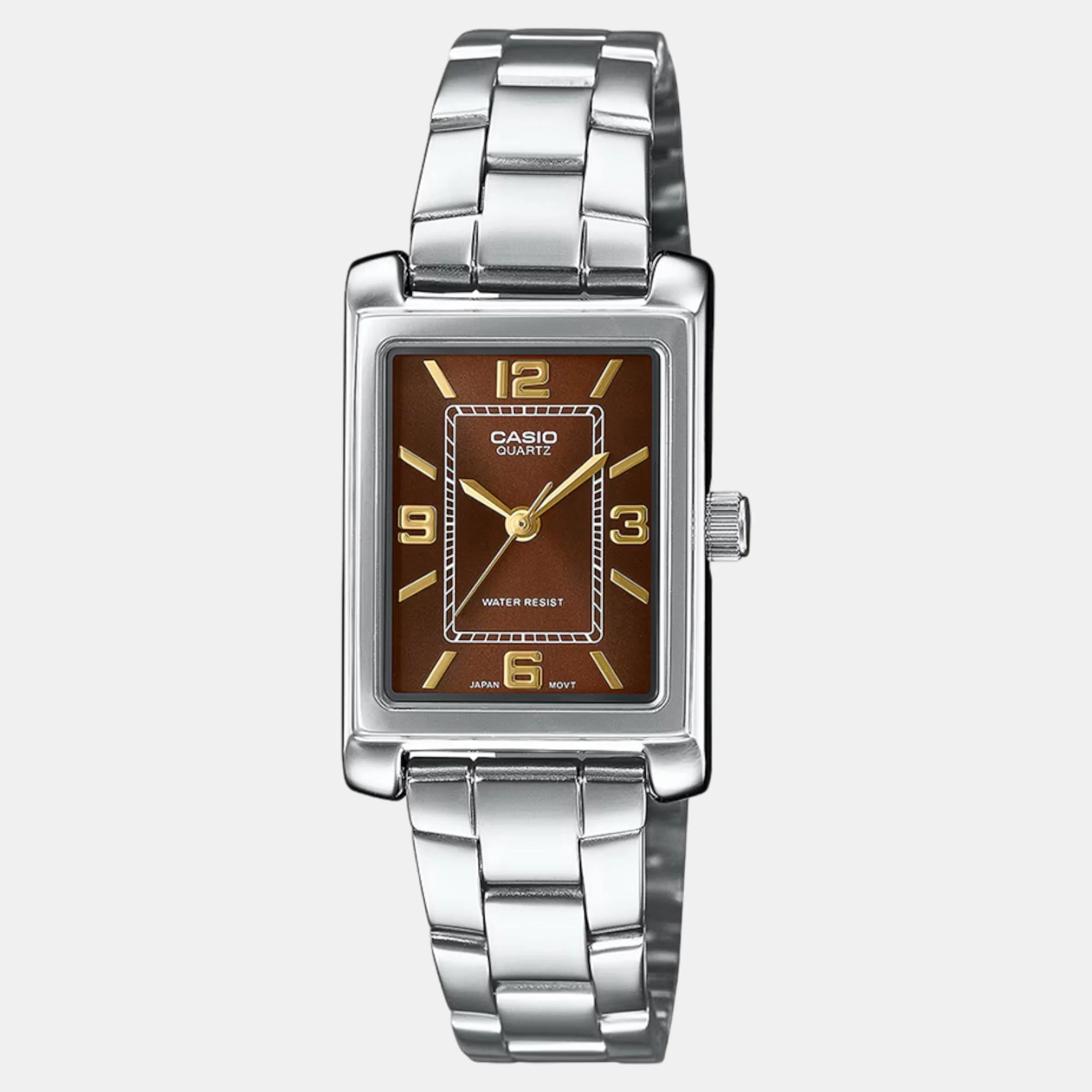 Enticer Women Quartz Brown Dial Analog Stainless Steel Watch A2356 - Image 2