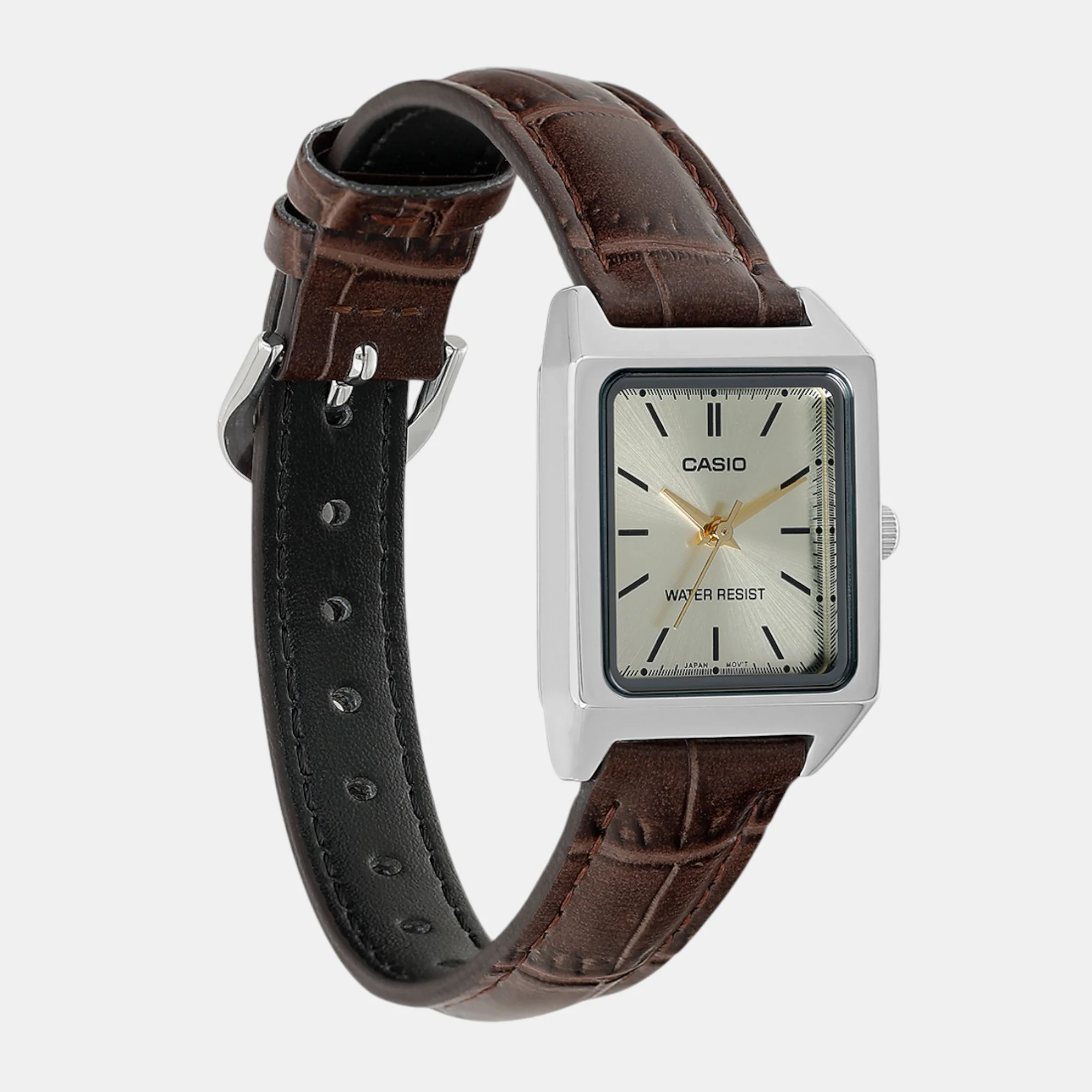 Enticer Women Quartz Gold Dial Analog Leather Watch A2292 - Image 2