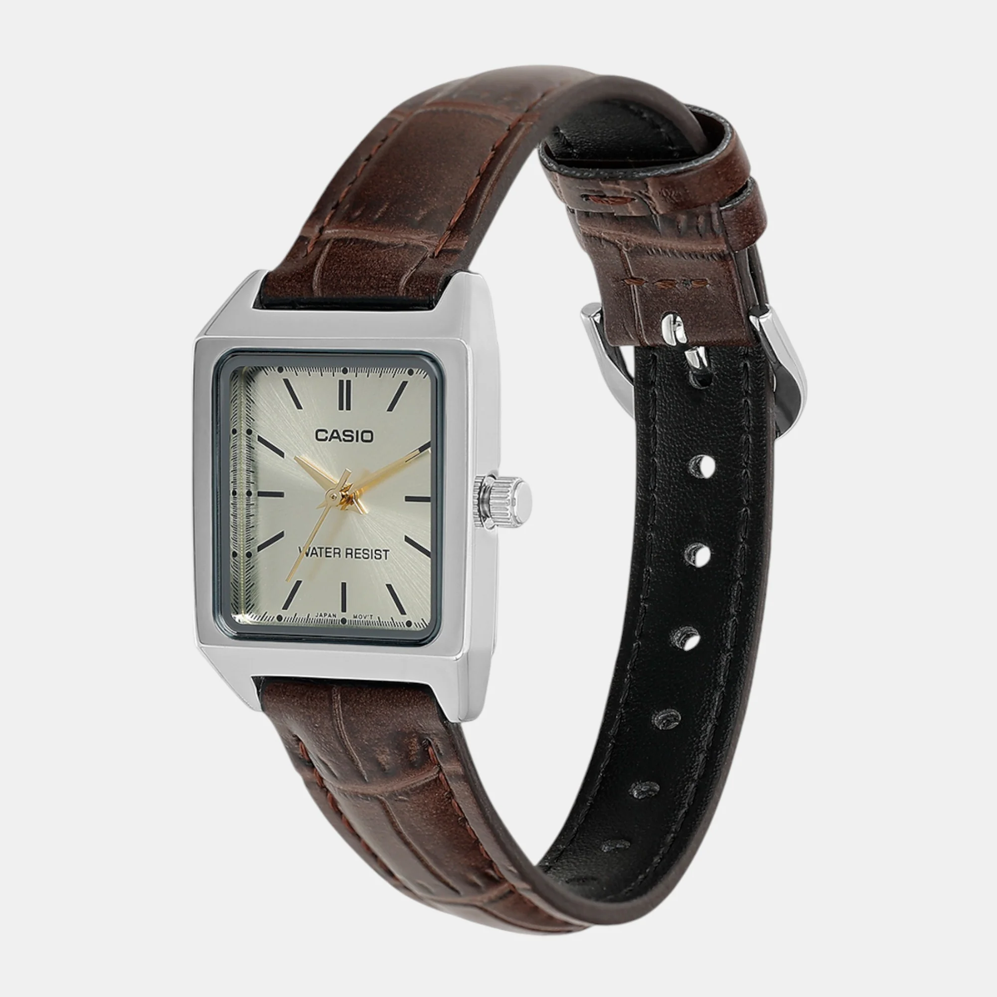 Enticer Women Quartz Gold Dial Analog Leather Watch A2292 - Image 3
