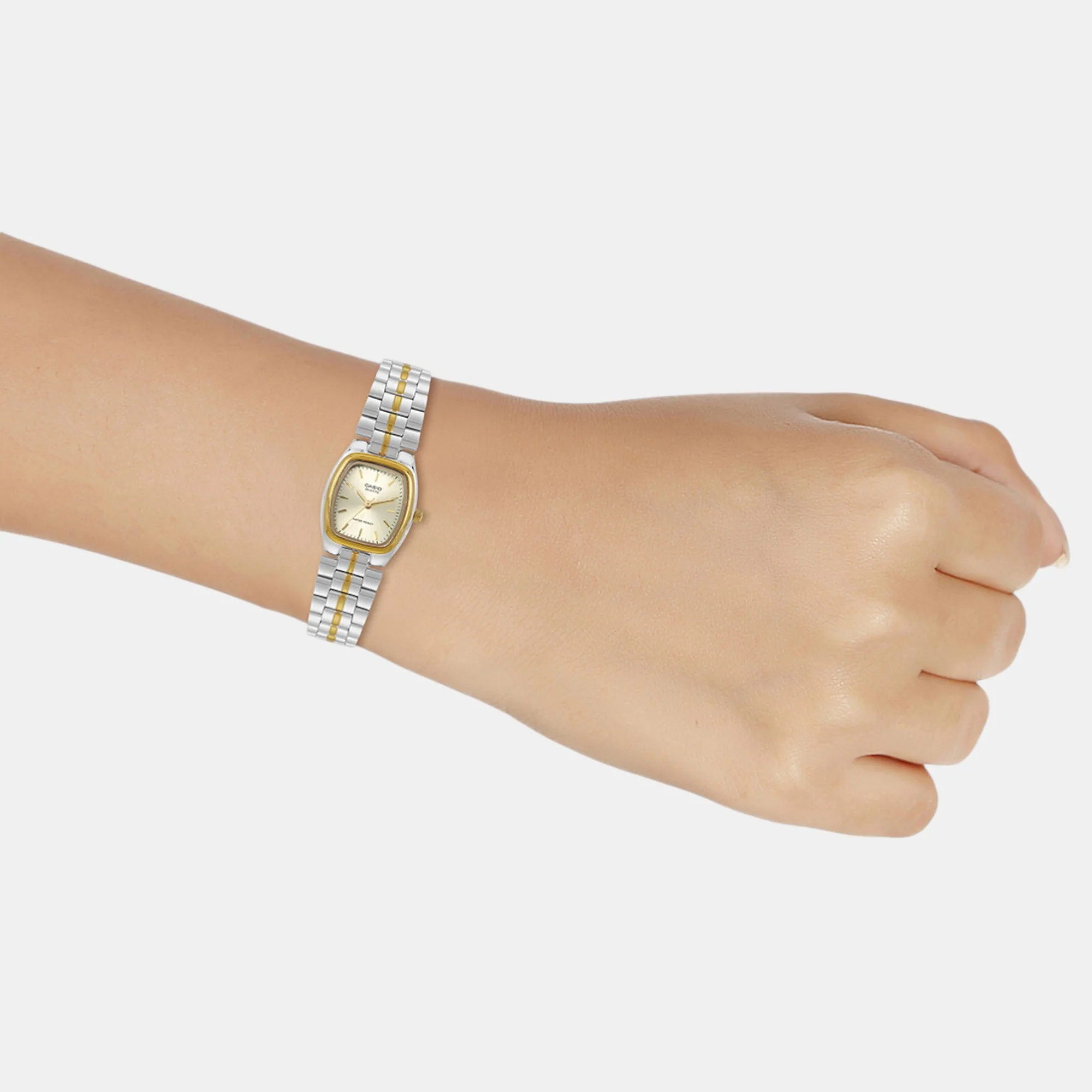 Enticer Women Quartz Gold Dial Analog Stainless Steel Watch A2272 - Image 7