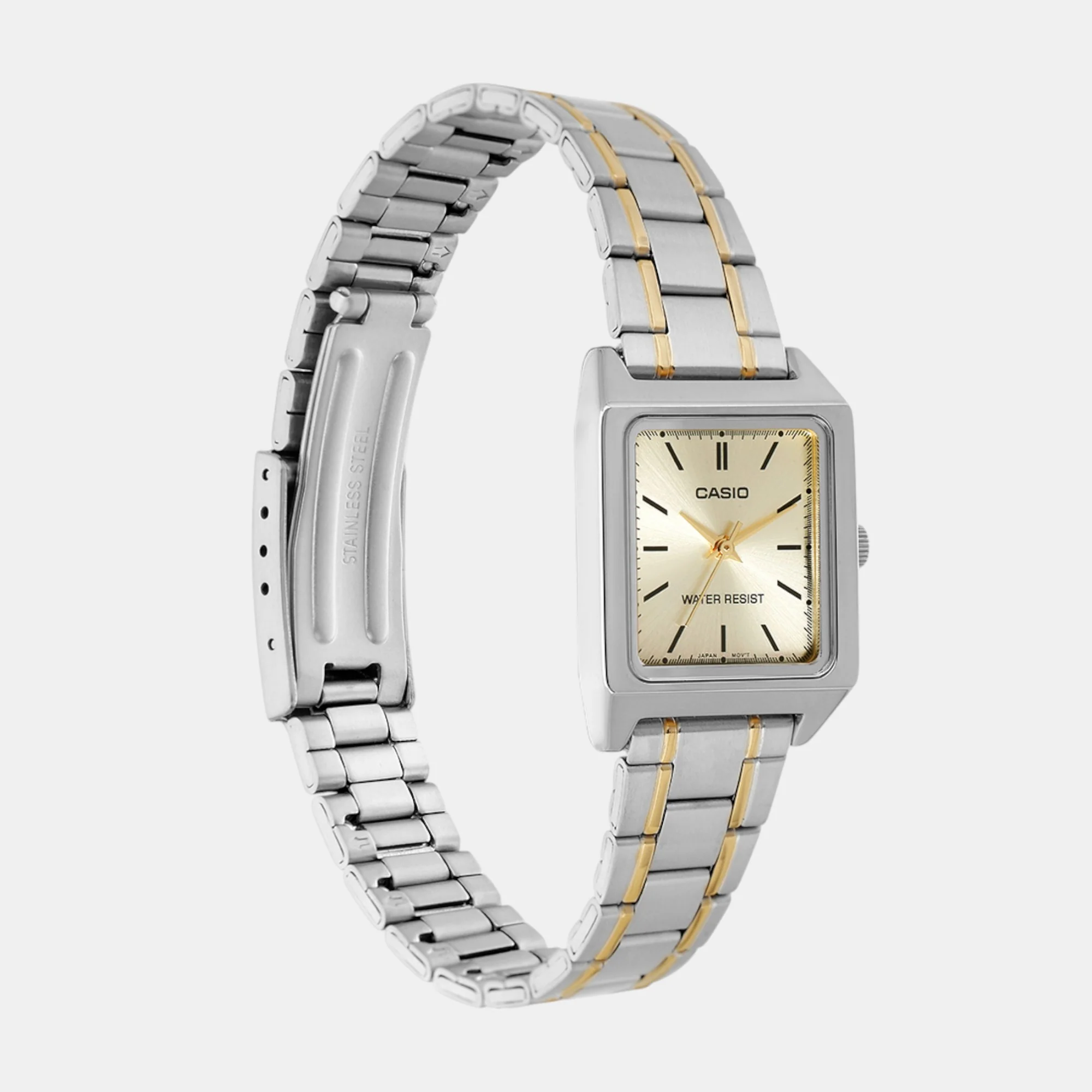 Enticer Women Quartz Gold Dial Analog Stainless Steel Watch A2294 - Image 2